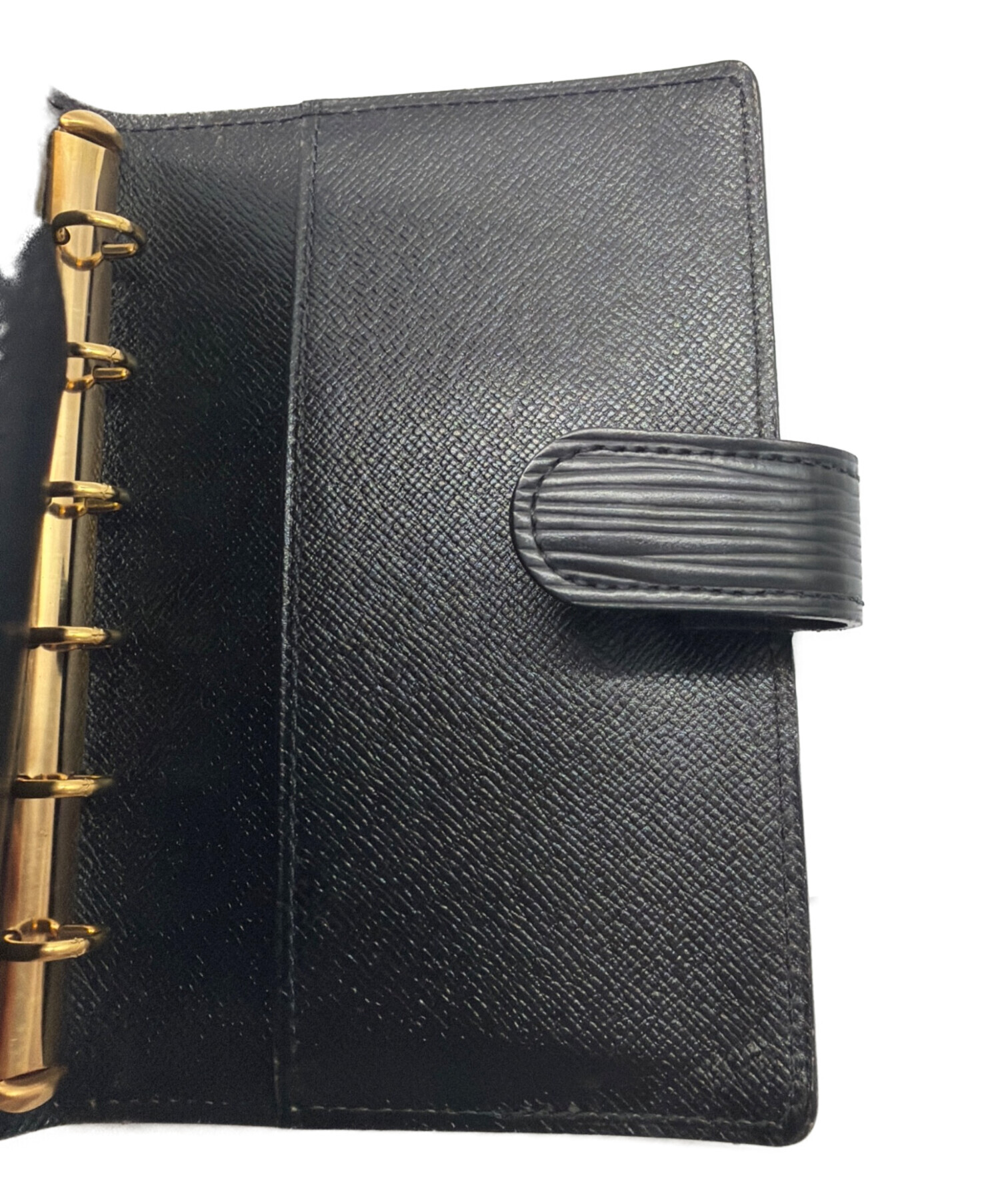 VUITTON スケジュール帳カバー 美品ほぼ未使用 中古・古着通販】LOUIS VUITTON (ルイ ヴィトン) 手帳カバー ブラック
