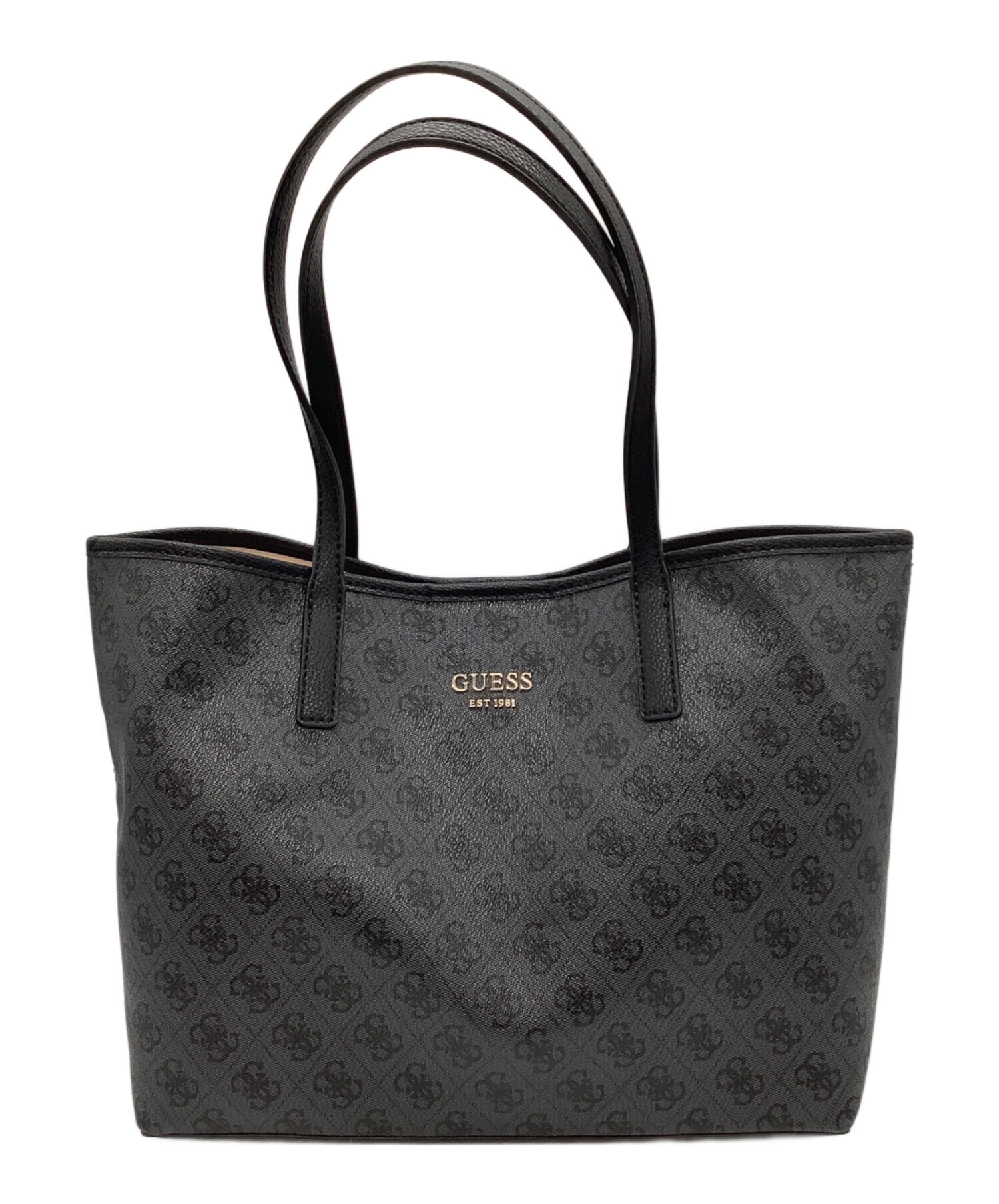 中古・古着通販】GUESS (ゲス) トートバッグ ブラック｜ブランド・古着 