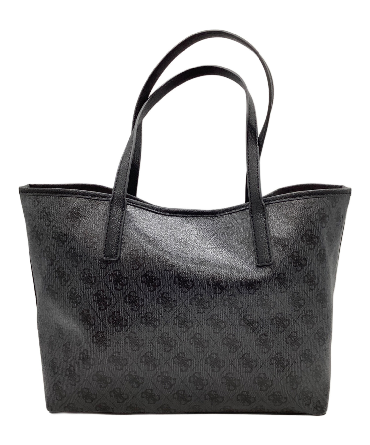 トートバッグ/キャンバス/GRY/総柄 GUESS トートバッグ