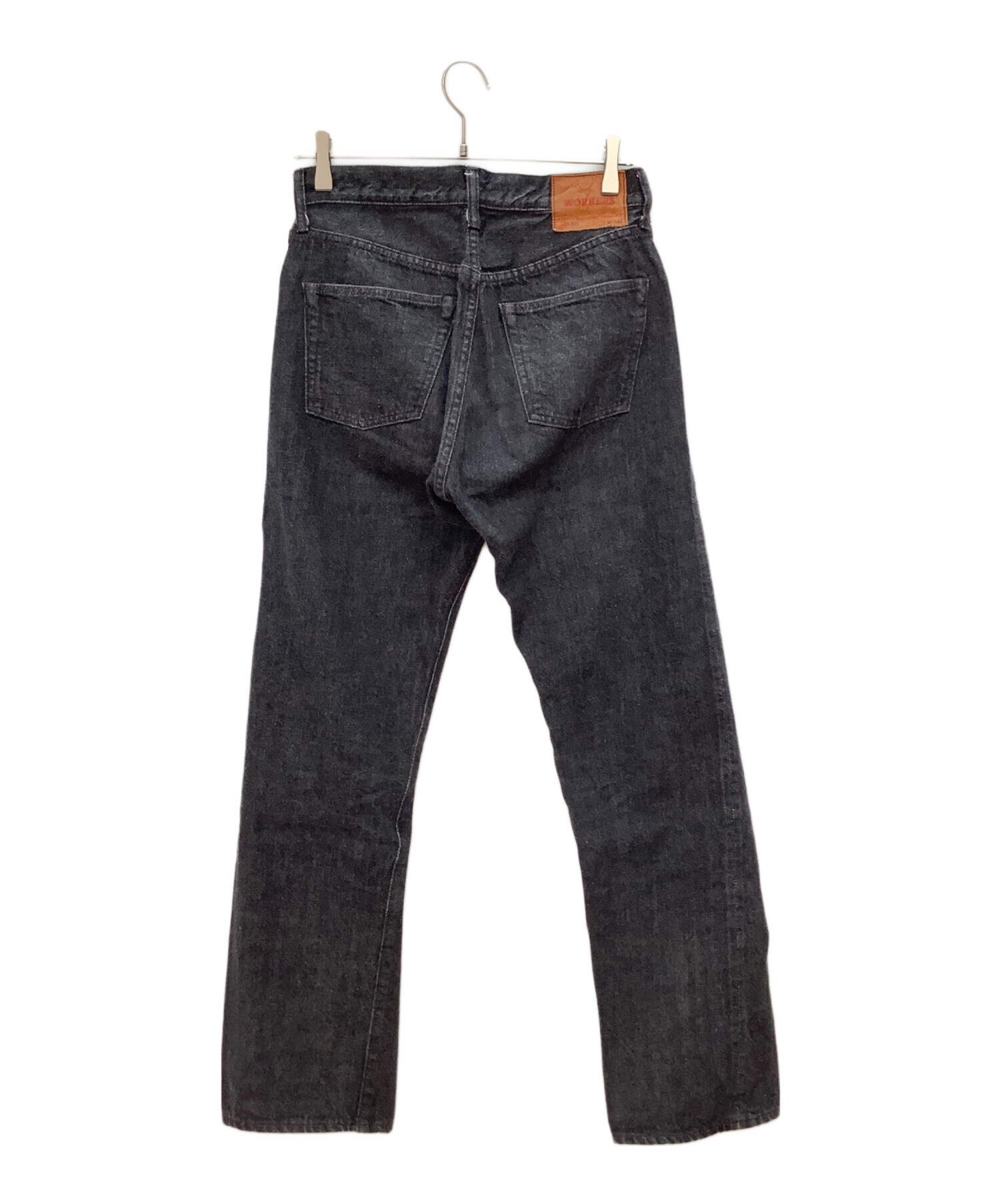 中古・古着通販】WORKERS (ワーカーズ) 801 デニムパンツ ブラック 