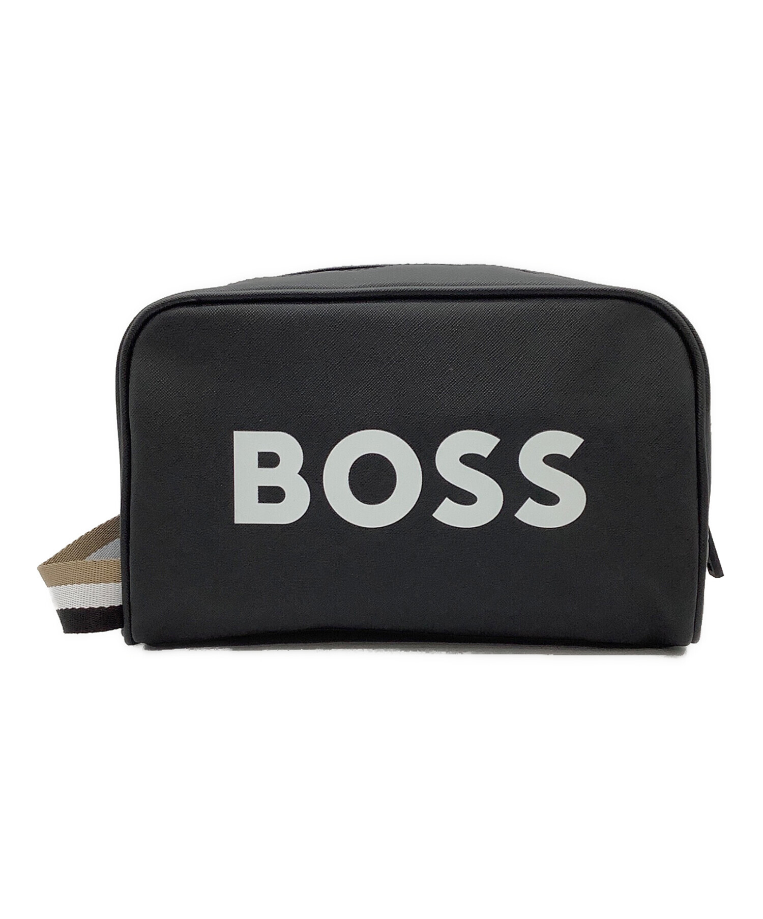 中古・古着通販】HUGO BOSS (ヒューゴ ボス) セカンドバッグ ブラック