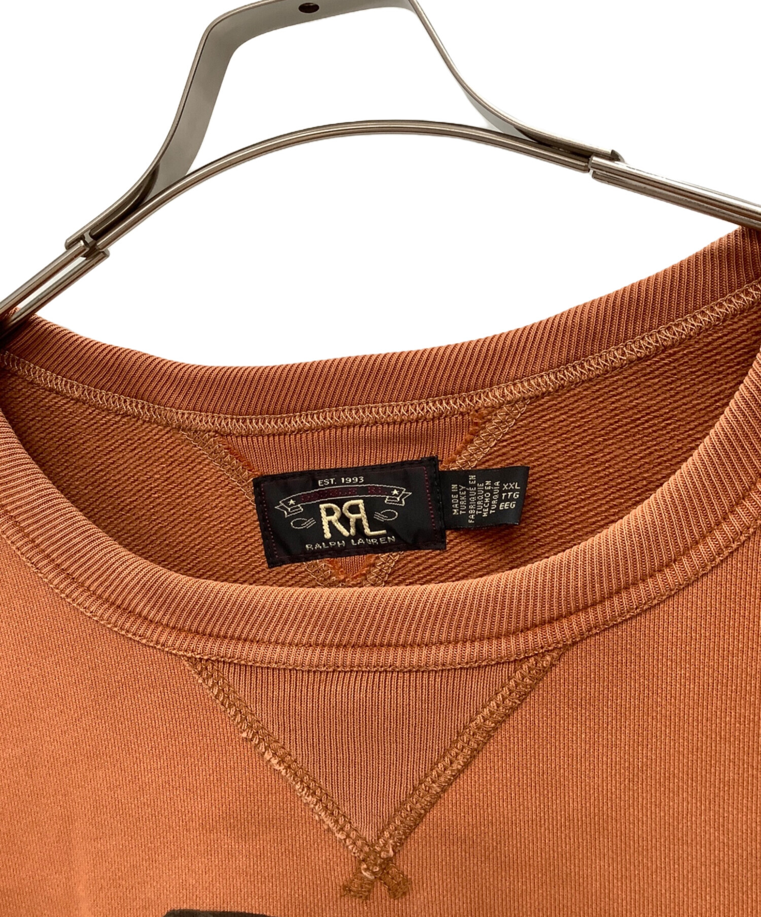 中古・古着通販】RRL (ダブルアールエル) ランチ ロゴ スウェット