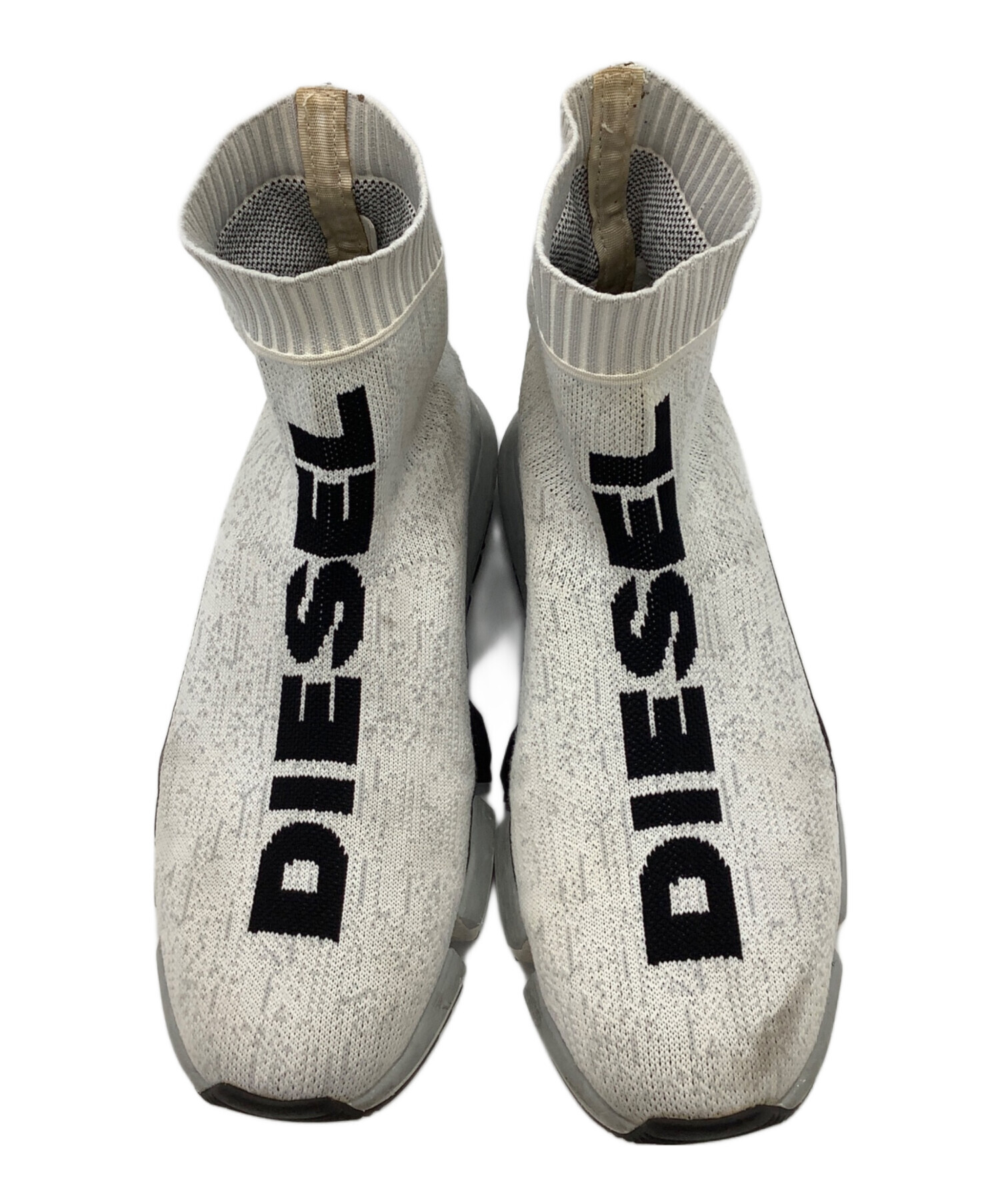 中古・古着通販】DIESEL (ディーゼル) ソックススニーカー ホワイト