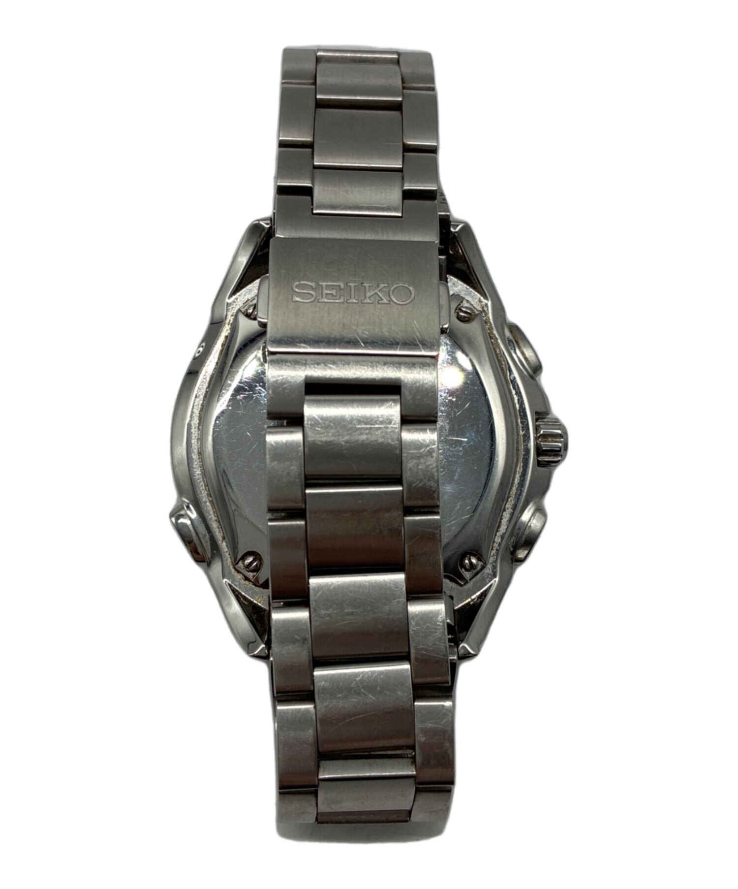 【ジャンク品】セイコー　SEIKOブライツ 電波ソーラー 中古・古着通販】SEIKO (セイコー) ブライツ クロノグラフ 電波