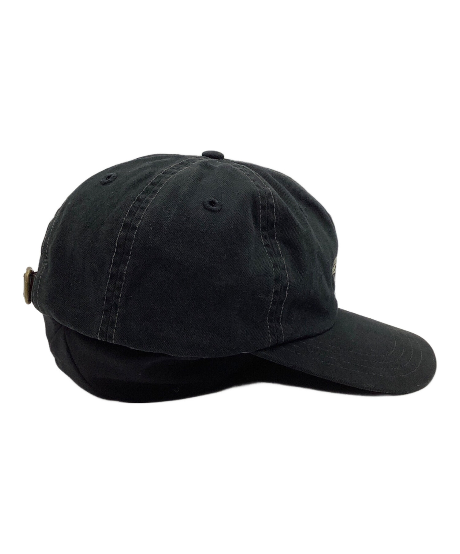 中古・古着通販】RRL (ダブルアールエル) ロゴツイルキャップ ブラック