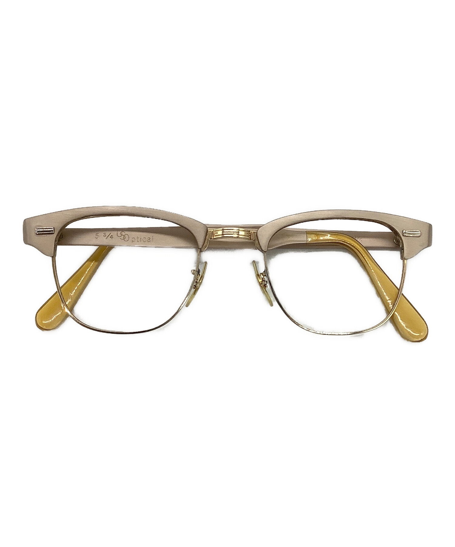 中古・古着通販】US OPTICAL (ユーエスオプティカル) 50-60s 12KGF US OPTICAL