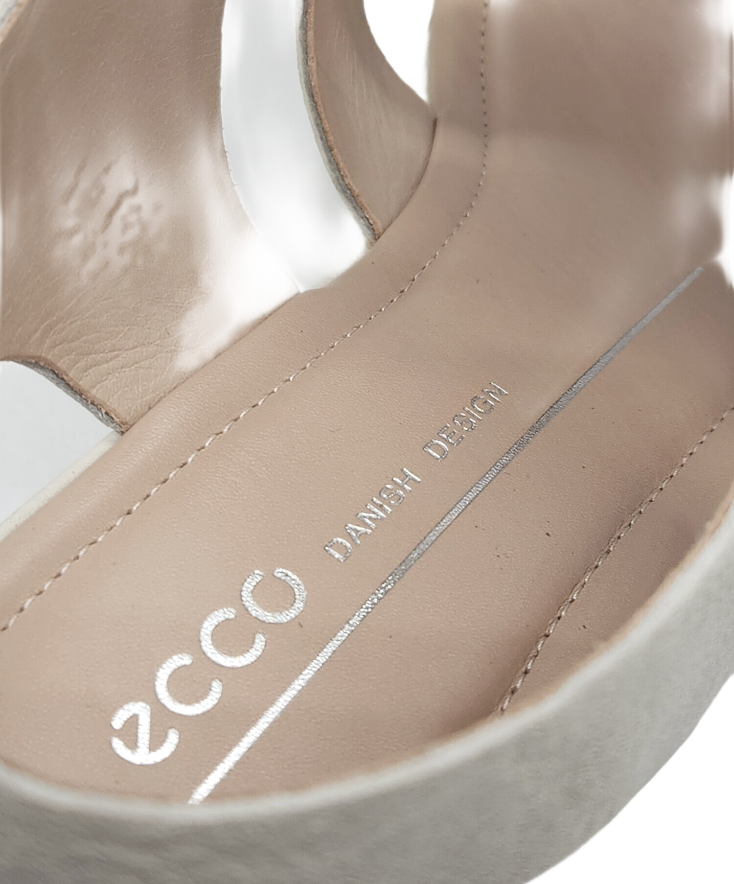 中古・古着通販】ECCO (エコー) サンダル ホワイト サイズ:38