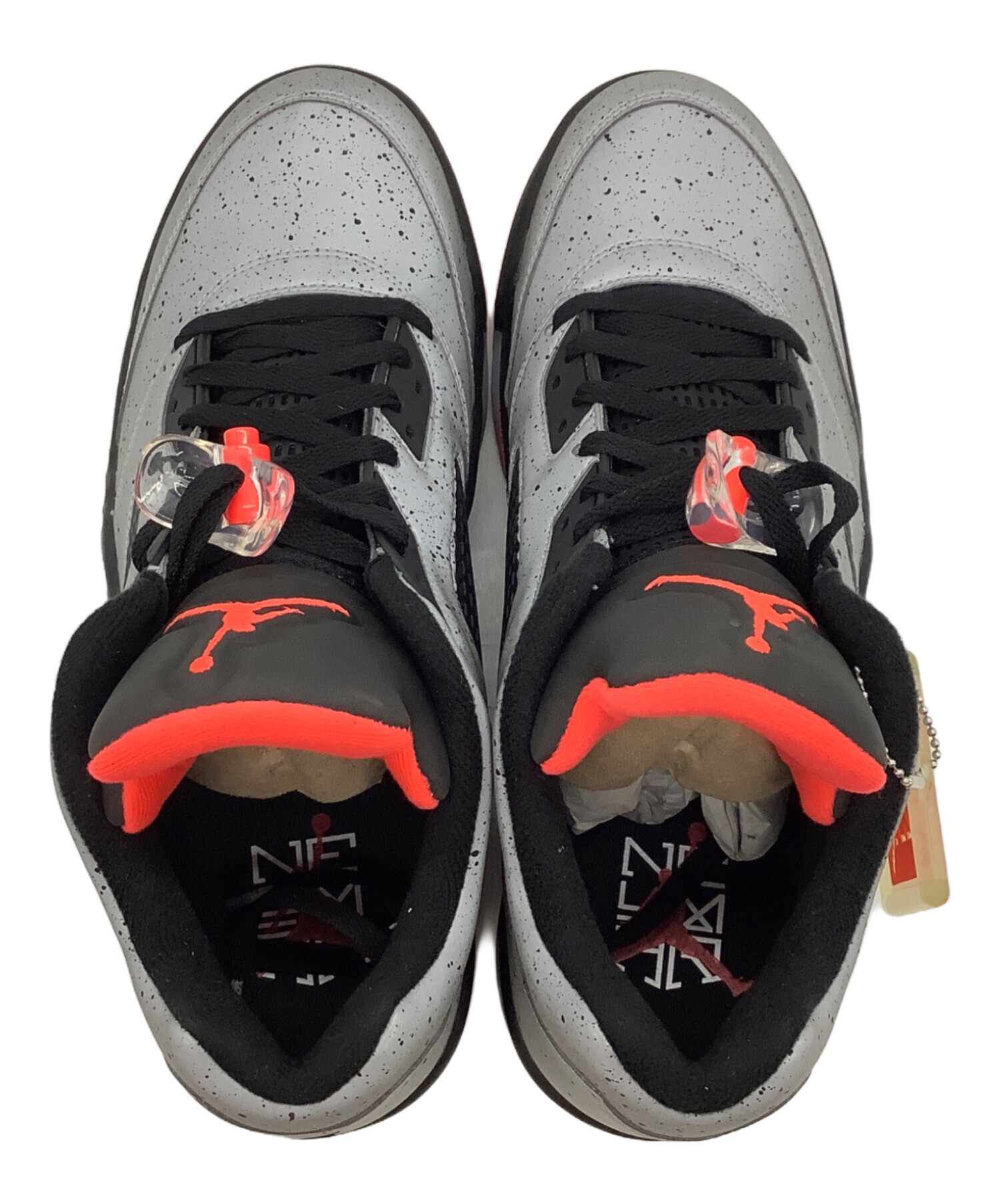 中古・古着通販】NIKE (ナイキ) AIR JORDAN 5 RETRO LOW NEYMAR グレー 