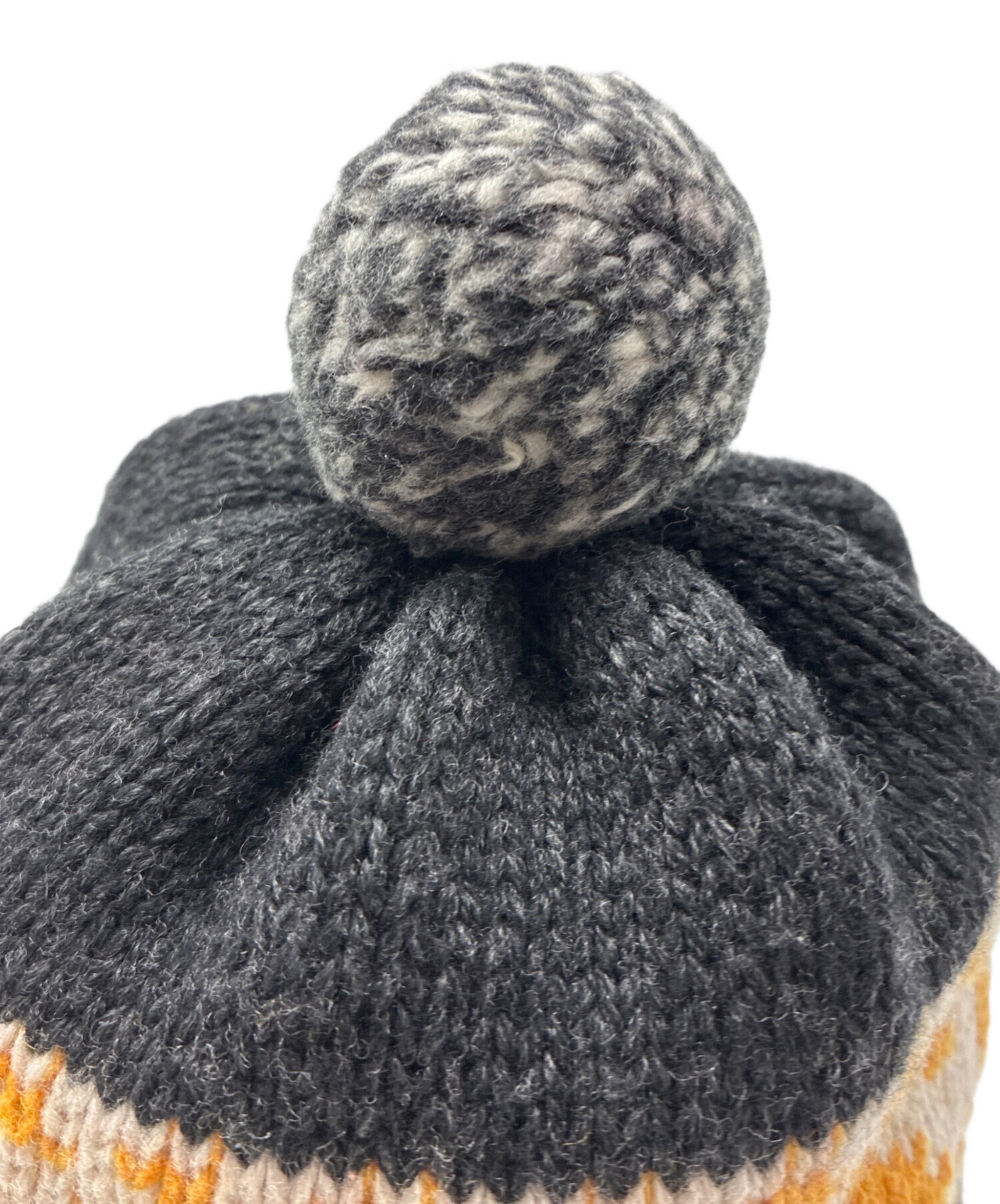 中古・古着通販】PACS (パックス) Ying Yang Pom Beanie オレンジ