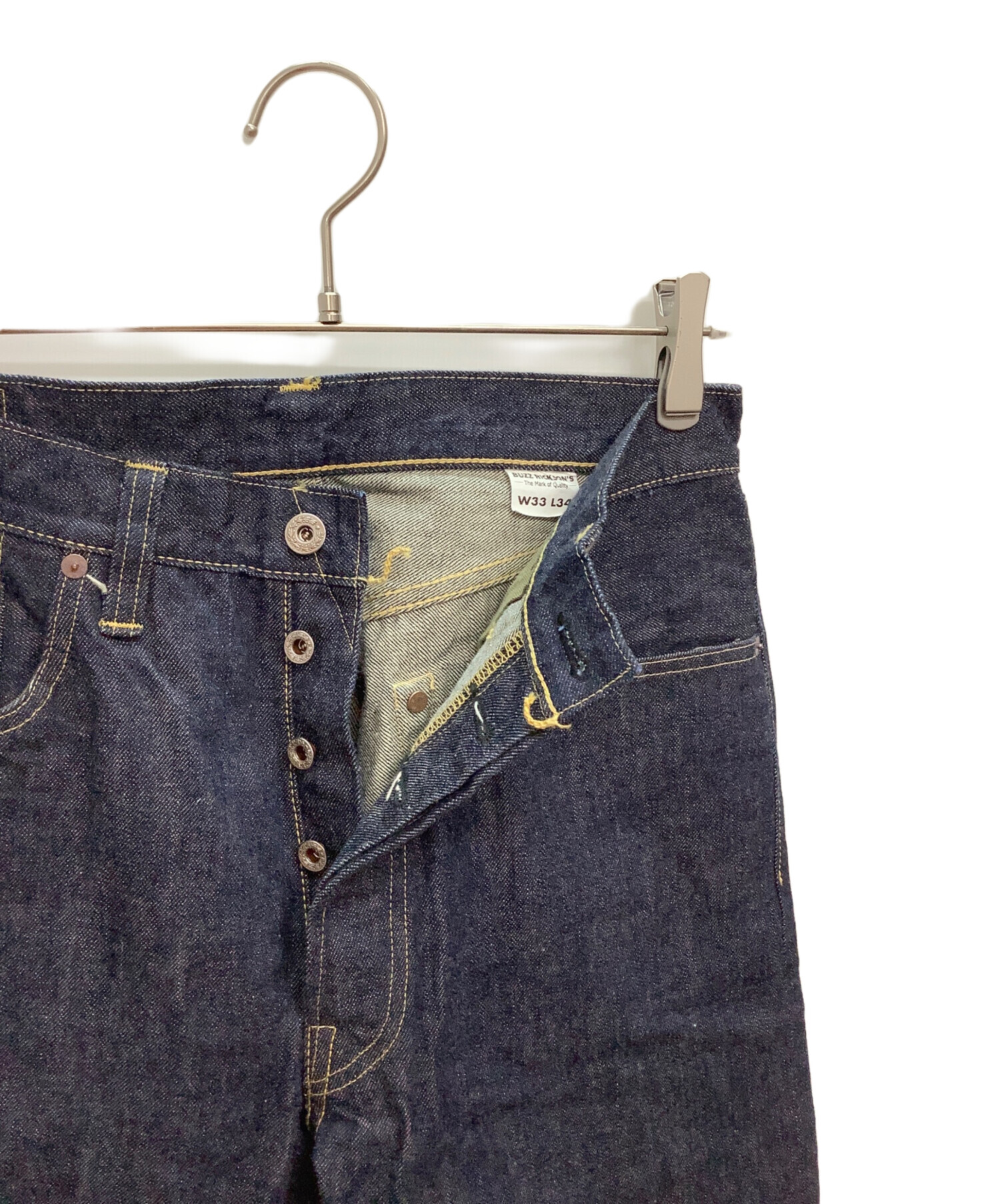 バズリクソンズ　デニム　W34 L34 中古・古着通販】Buzz Rickson's (バズリクソンズ) WORLD WAR II WAIST