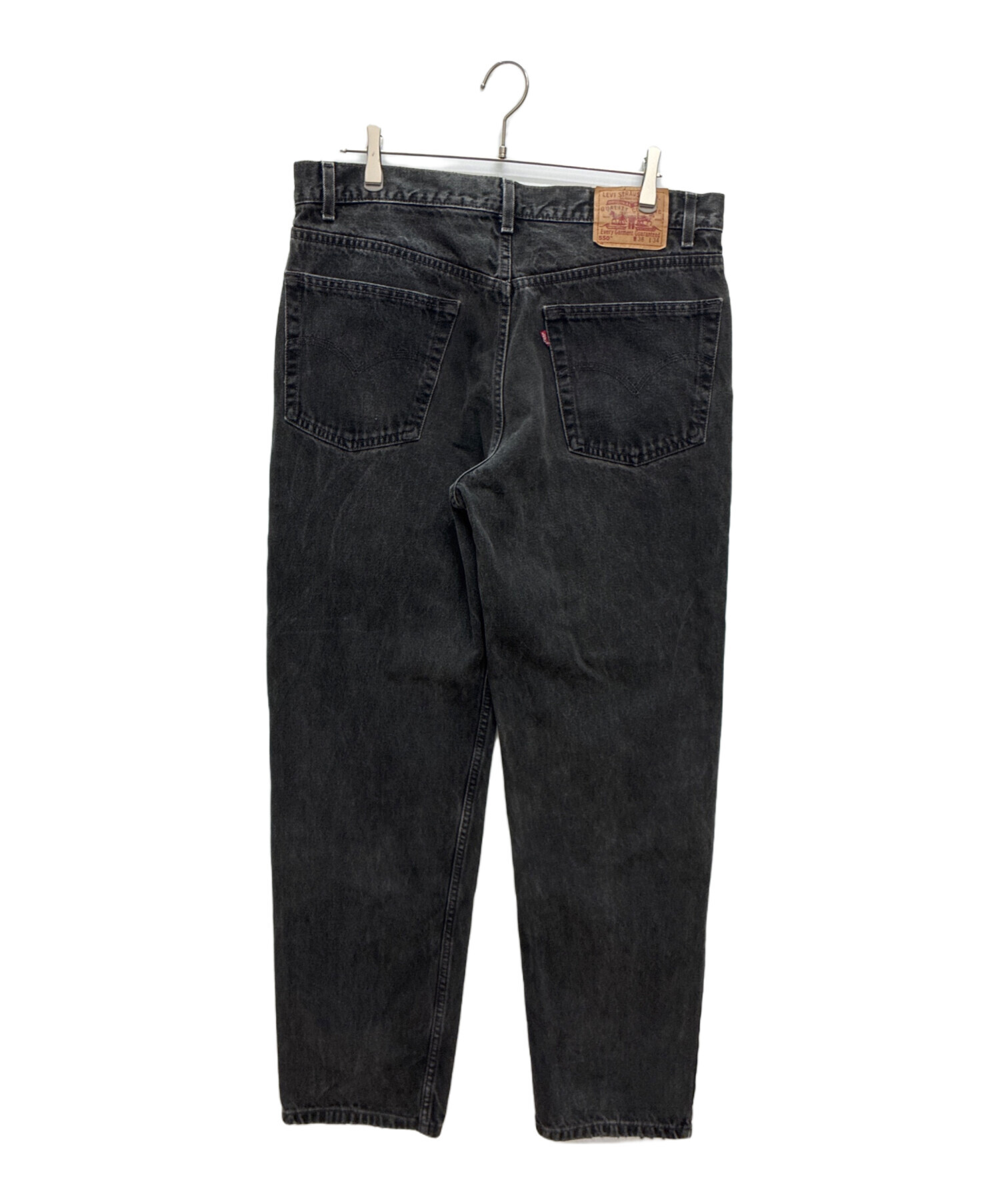 中古・古着通販】LEVI'S (リーバイス) 90s 550 ブラックデニムパンツ