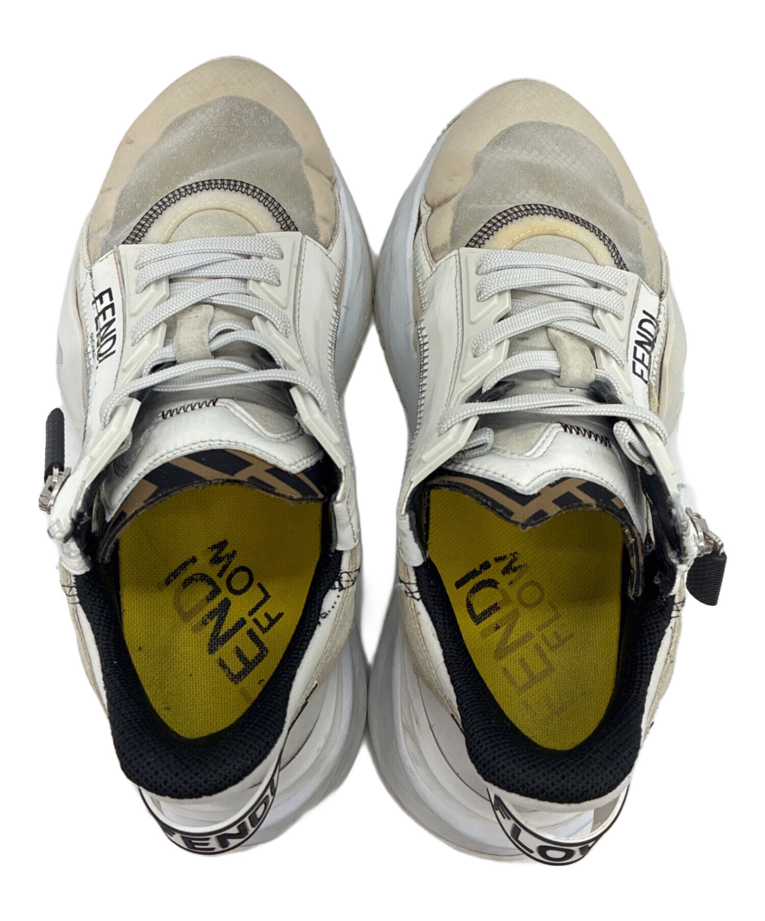 中古・古着通販】FENDI (フェンディ) FLOW フロー スニーカー ホワイト