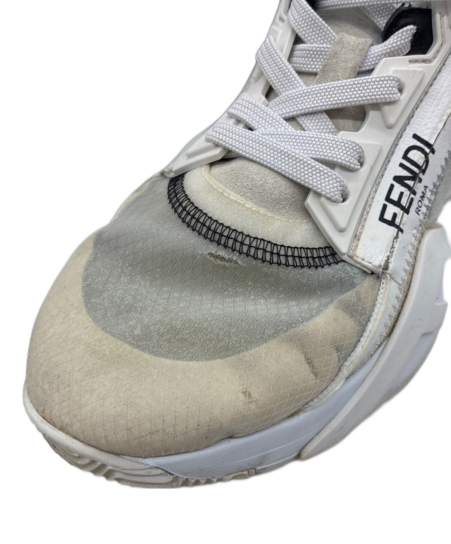 中古・古着通販】FENDI (フェンディ) FLOW フロー スニーカー ホワイト