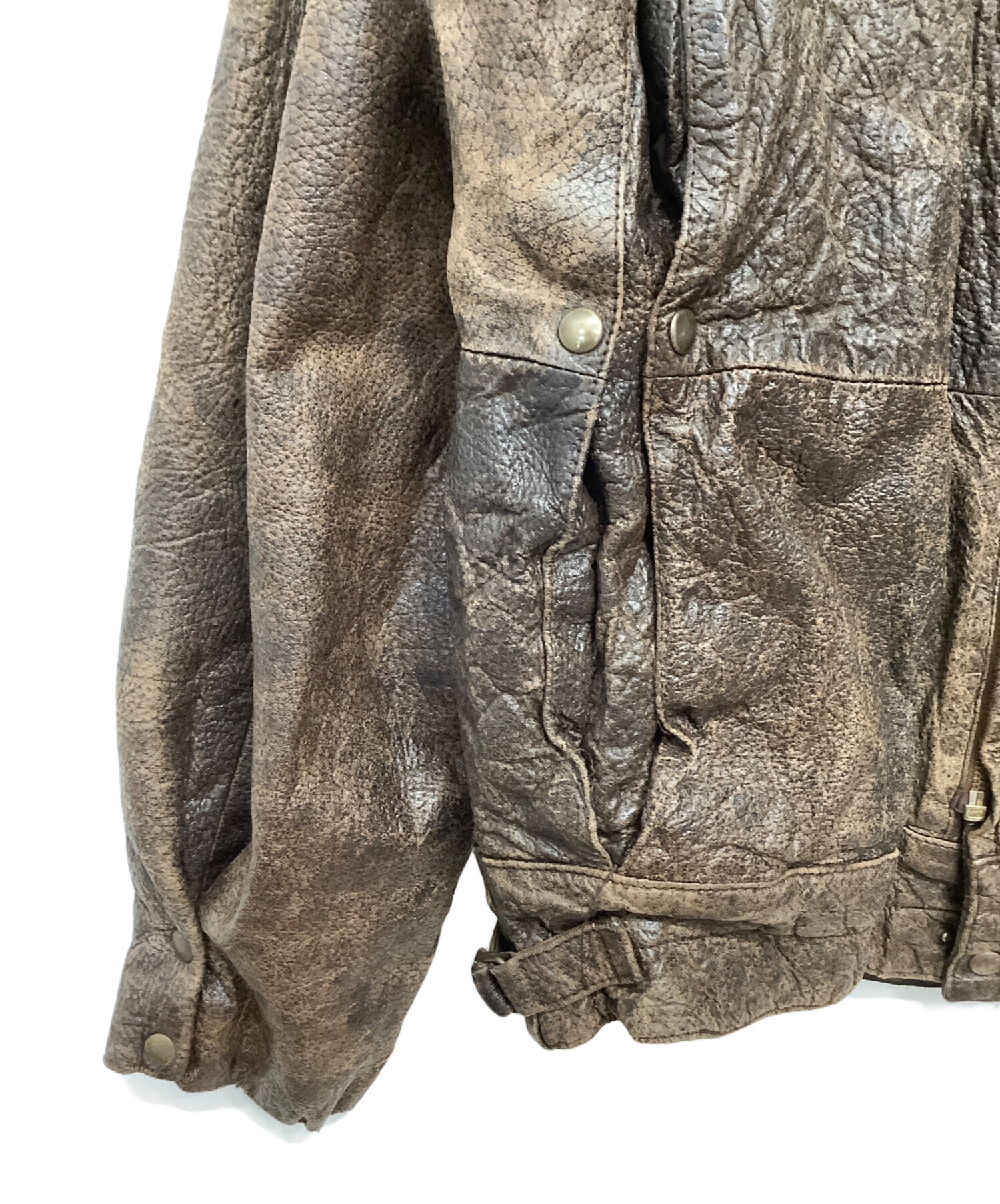 中古・古着通販】OSVALDO TESTA (OSVALDO TESTA) レザージャケット