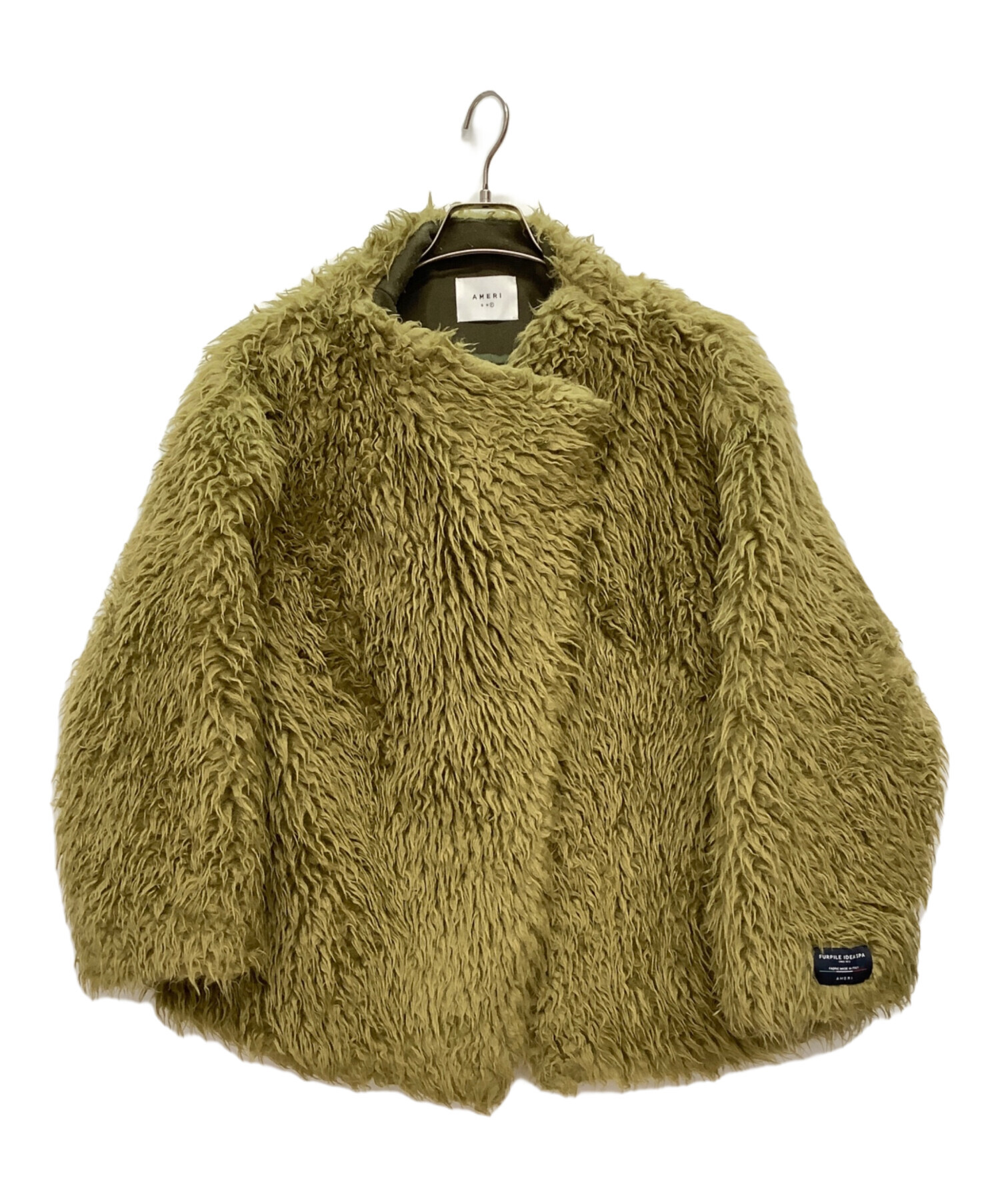 AMERI ViNTAGE LINER SET BOA COAT カーキ 中古・古着通販】AMERI (アメリ) LINER SET BOA COAT カーキ サイズ