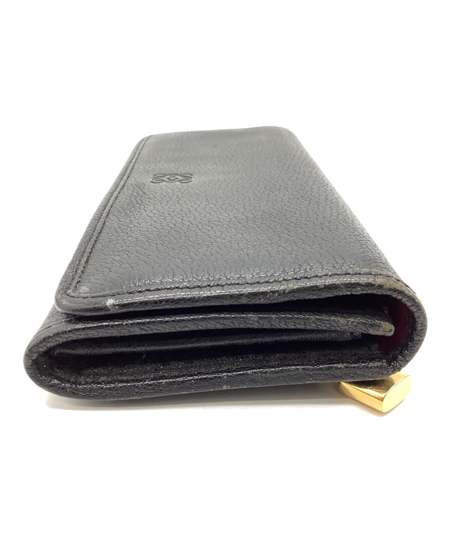 中古・古着通販】LOEWE (ロエベ) 長財布 ブラック｜ブランド・古着通販