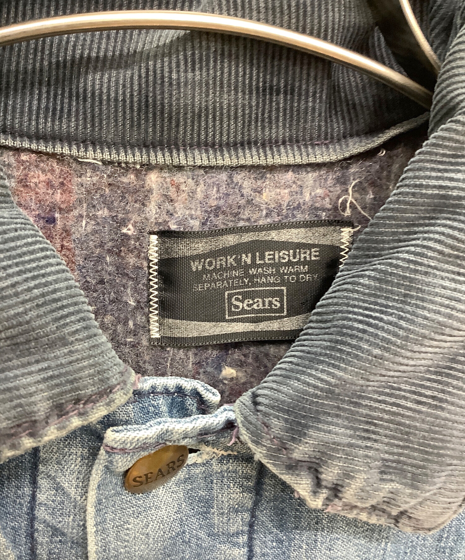 中古・古着通販】Sears (シアーズ) 襟コーデュロイカバーオール