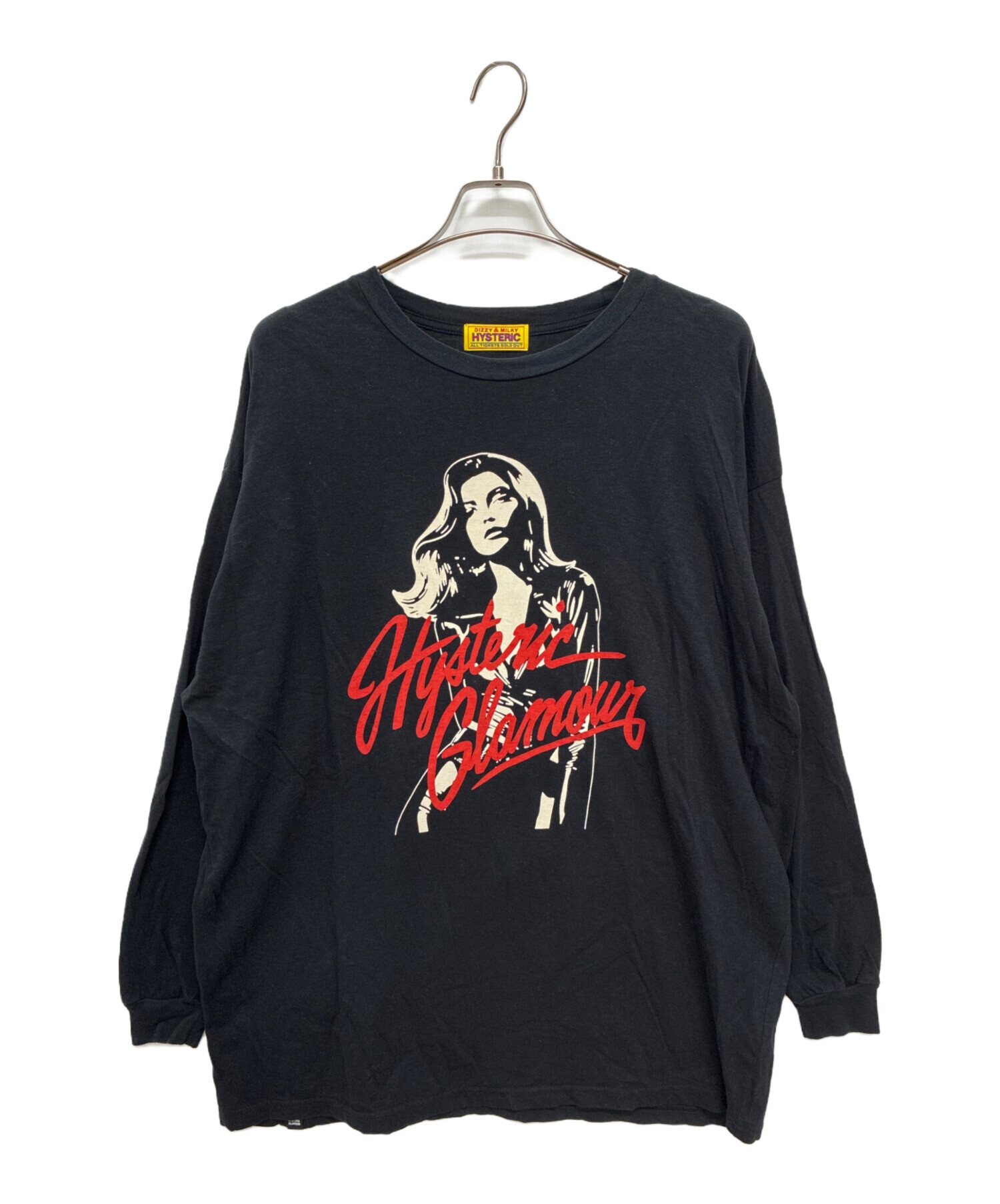ヒステリックグラマー LEATHER WOMAN オーバーサイズTシャツ 【公式通販】