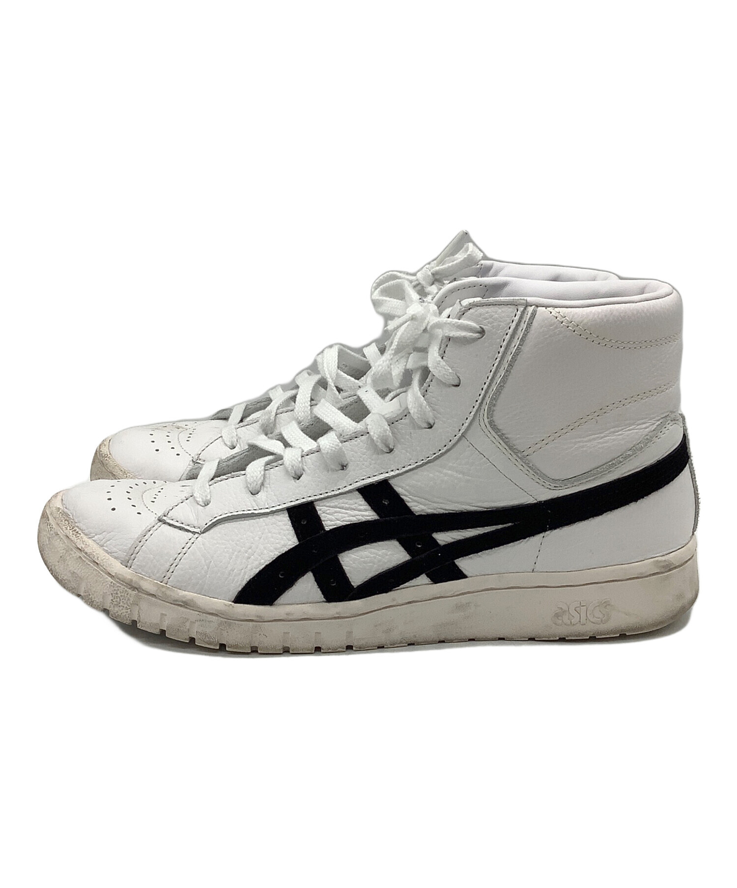 中古・古着通販】asics (アシックス) ハイカットスニーカー ホワイト