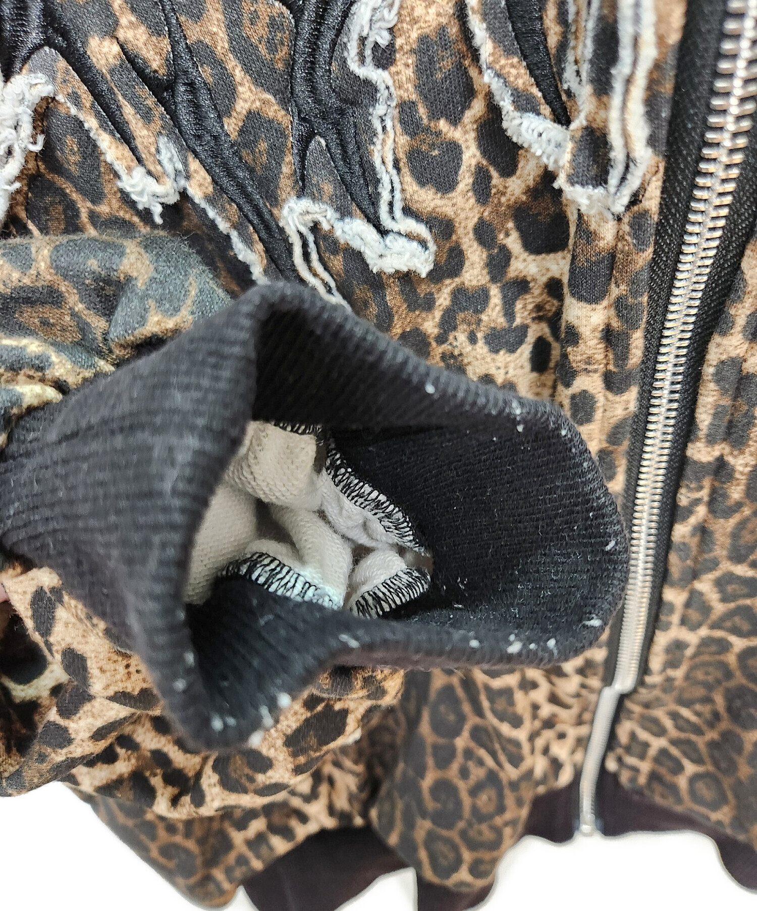 中古・古着通販】REFLEM (レフレム) 猫耳ジップパーカー ブラウン 