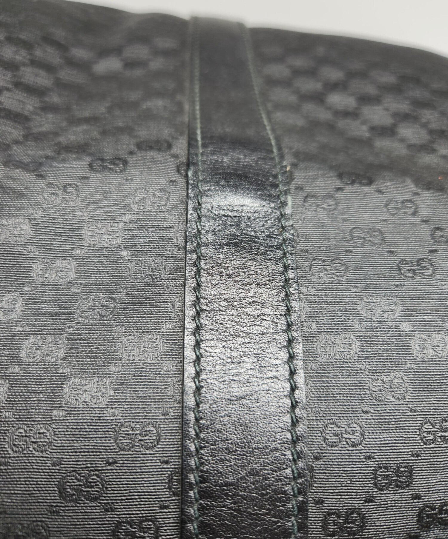 中古・古着通販】GUCCI (グッチ) ボストンバッグ ブラック｜ブランド