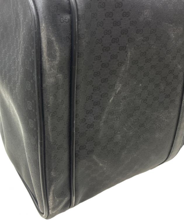 中古・古着通販】GUCCI (グッチ) ボストンバッグ ブラック｜ブランド