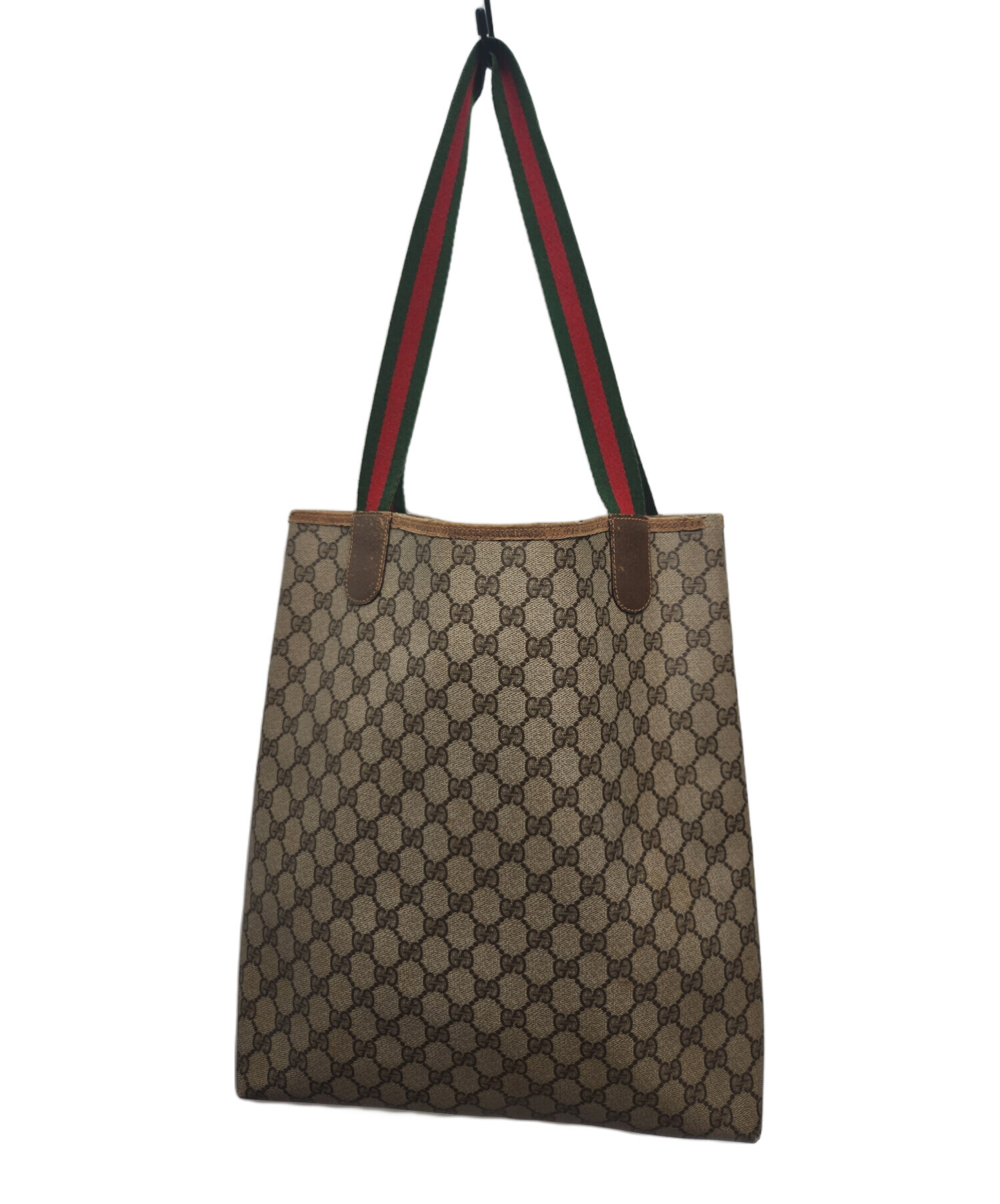 中古・古着通販】GUCCI (グッチ) トートバッグ OLD GUCCI グレー 