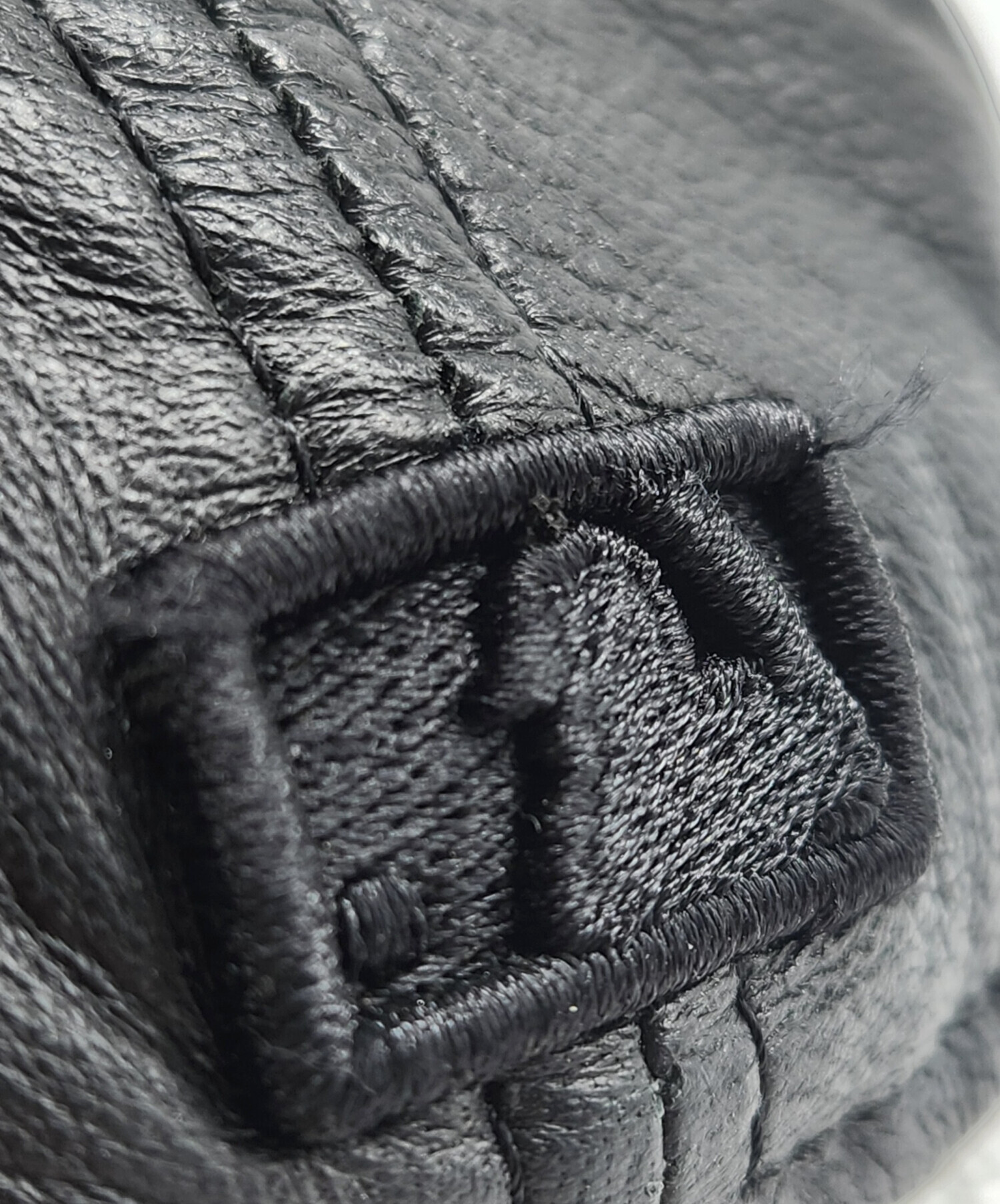 中古・古着通販】New Era (ニューエラ) レザーキャップ ブラック