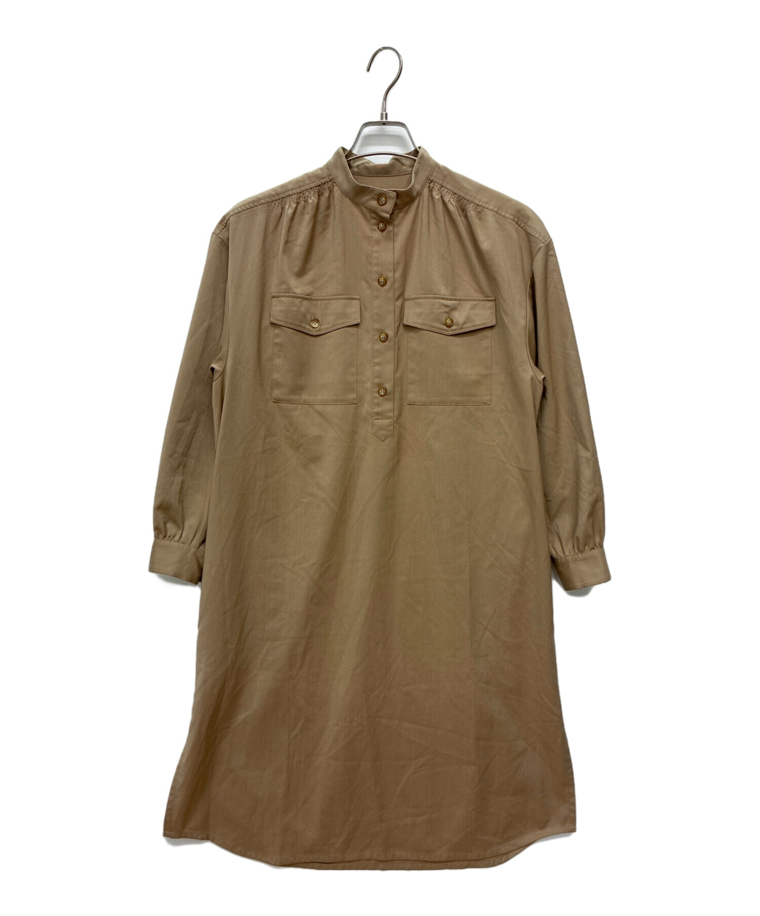 中古・古着通販】A.P.C. (アーペーセー) レーヨン混 スタンドプル 