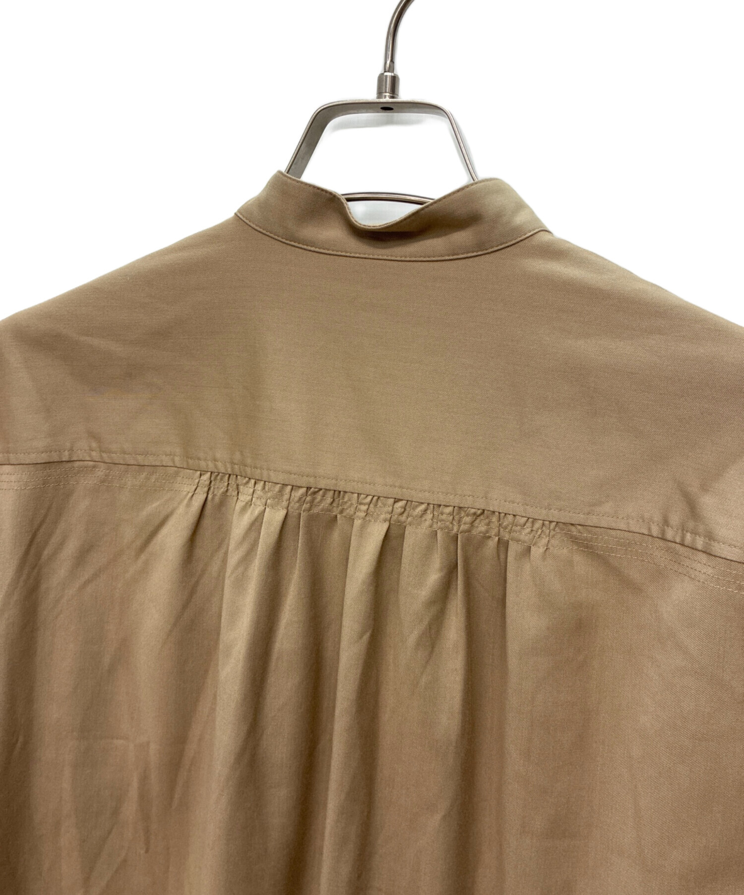 中古・古着通販】A.P.C. (アーペーセー) レーヨン混 スタンドプル 