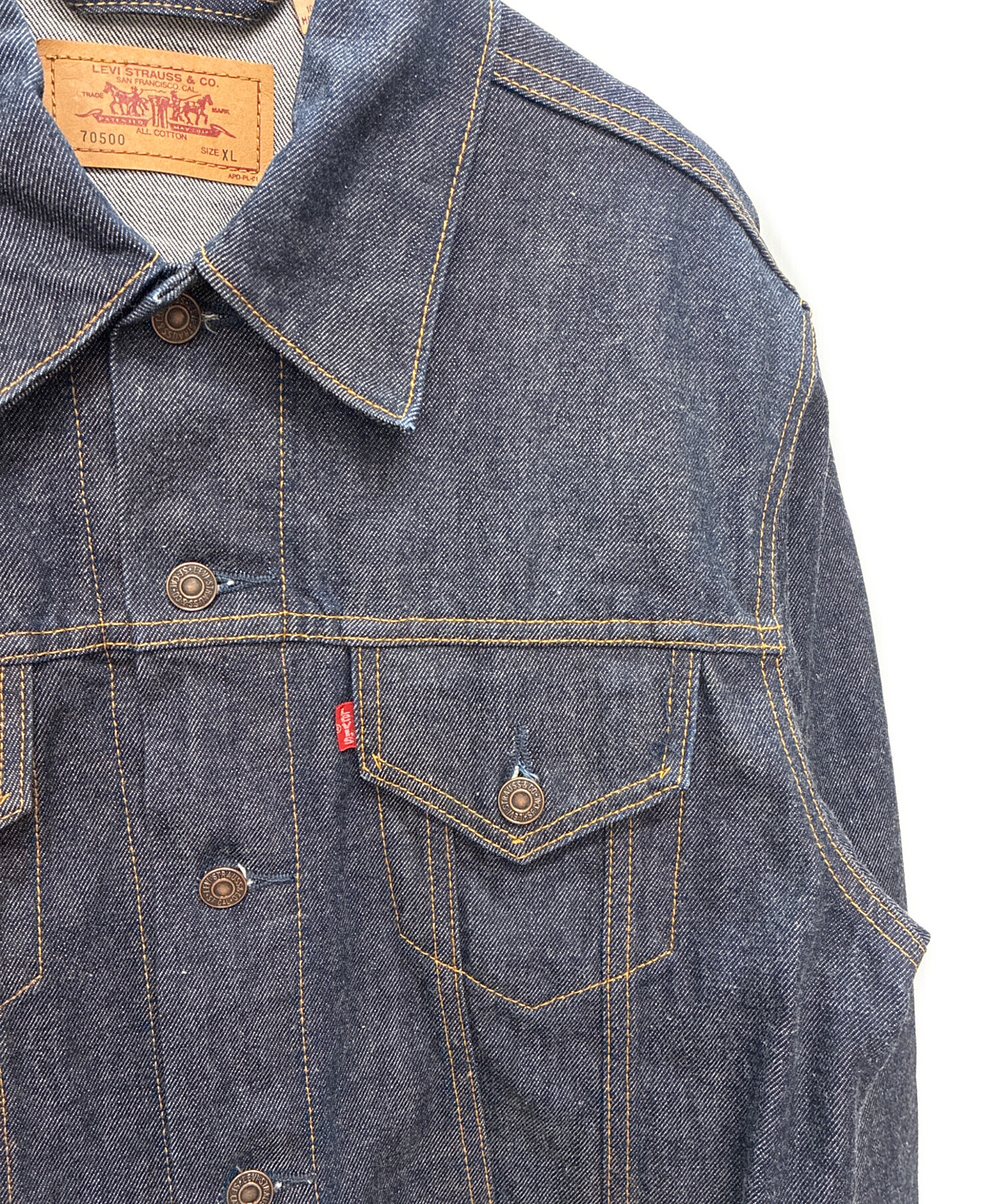 中古・古着通販】LEVI'S (リーバイス) 香港製 70500 デニムジャケット