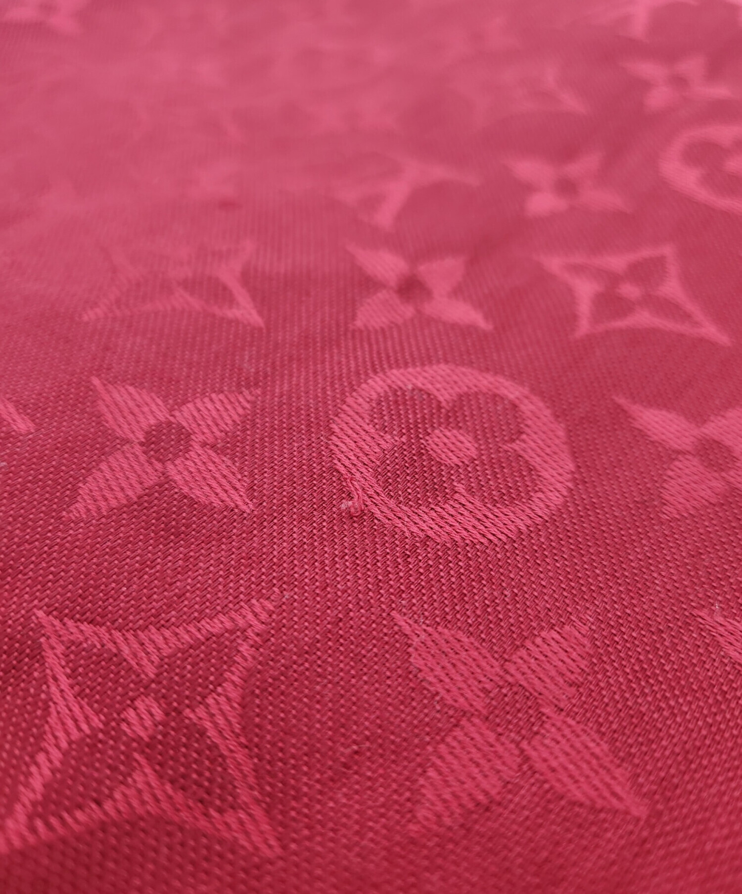 中古・古着通販】LOUIS VUITTON (ルイ ヴィトン) 大判ストール レッド