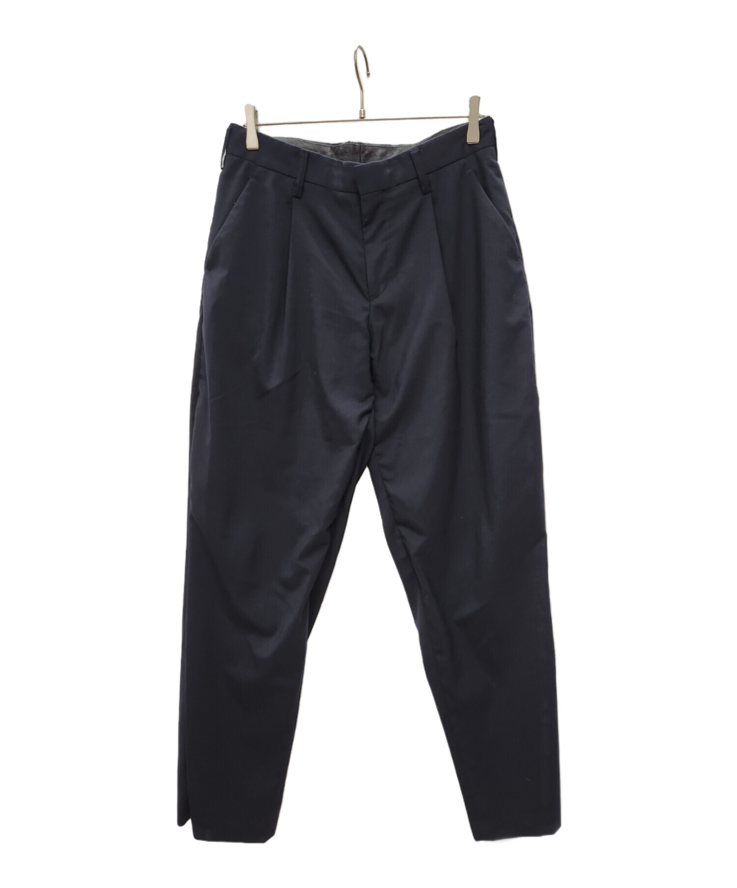 kolor 22aw スラックス Color（カラー） 【値下げ】KOLOR 2022AW ヘリンボーンウールタック