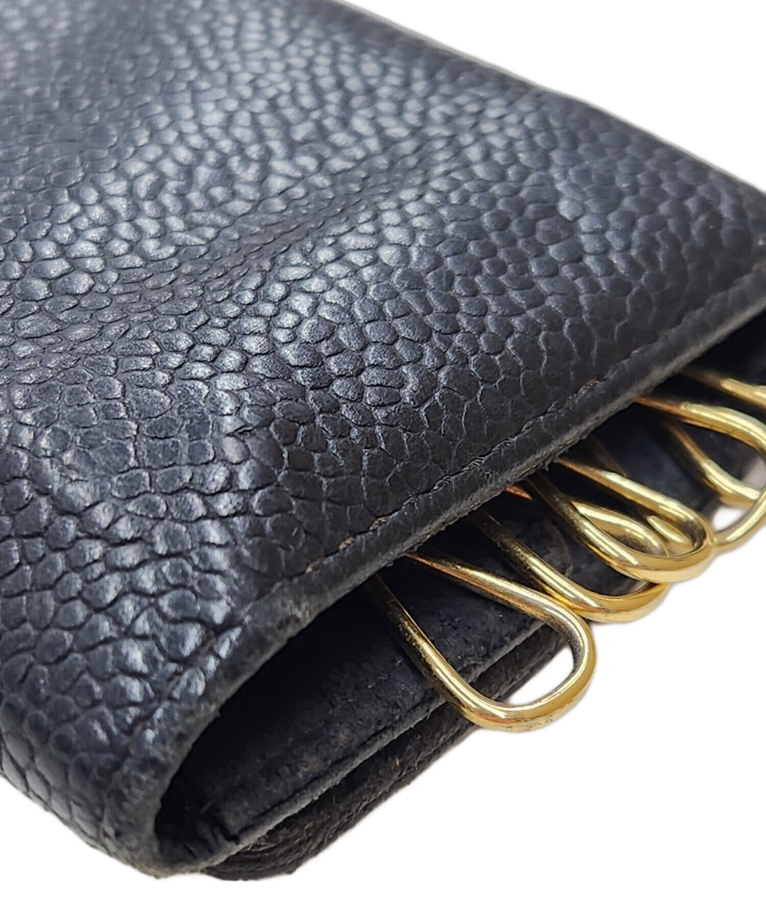 中古・古着通販】CHANEL (シャネル) 6連キーケース ブラック｜ブランド