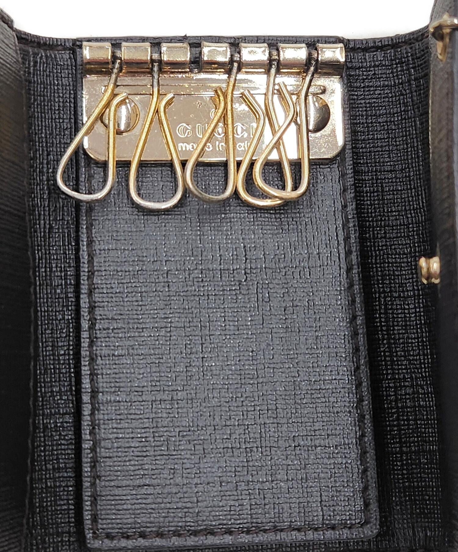 そわわん 未使用/現行✨グッチ 6連キーケース レザー ロゴ金具 ブラック 楽天市場】gucci キーケース（キーホルダー｜キーホルダー・キーケース