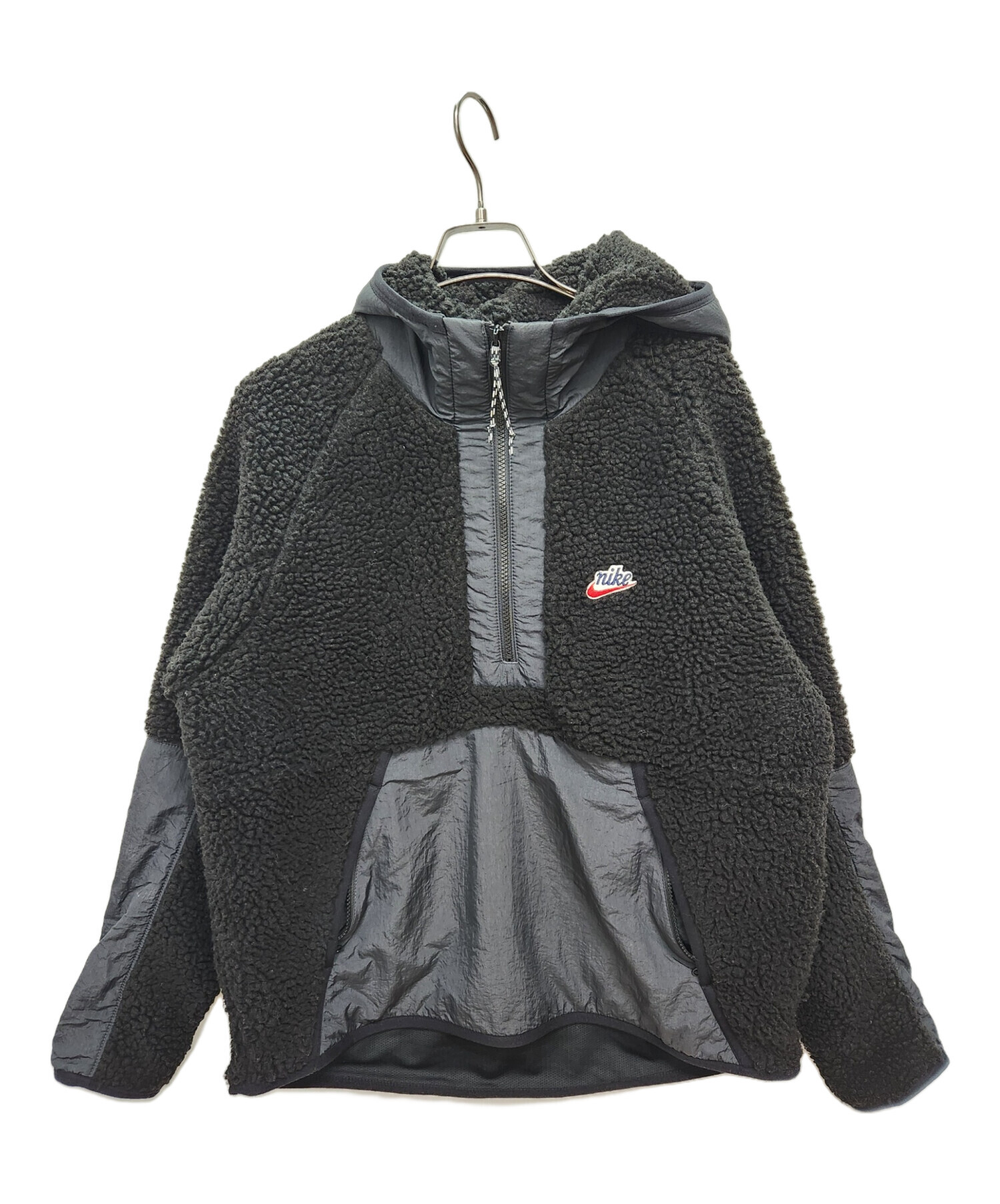 中古・古着通販】NIKE (ナイキ) ボアジャケット ブラック サイズ:L