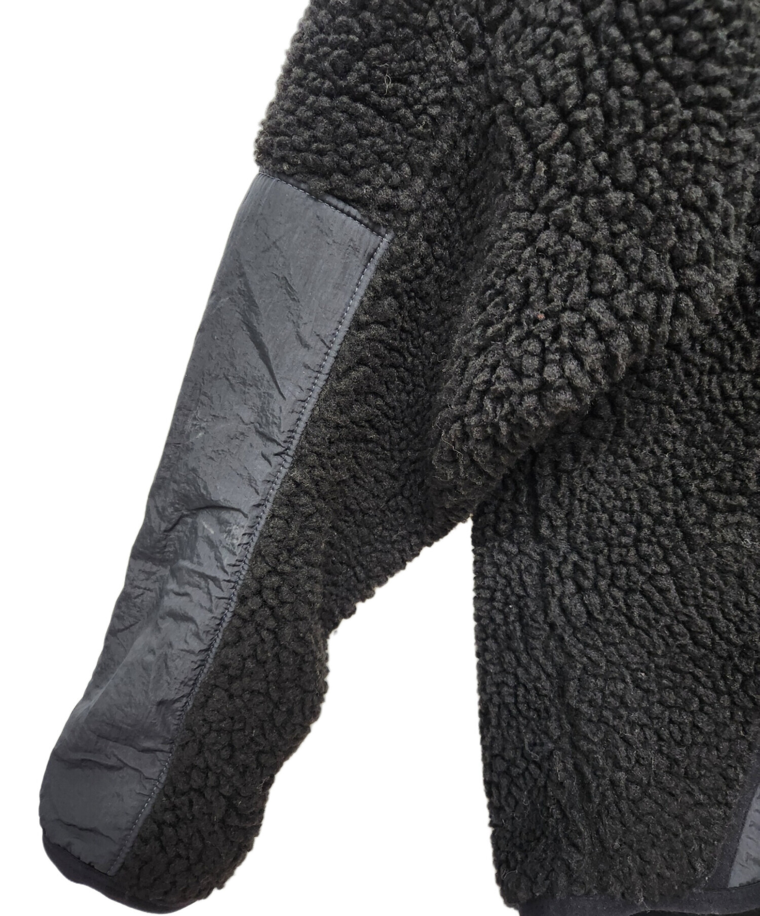 中古・古着通販】NIKE (ナイキ) ボアジャケット ブラック サイズ:L