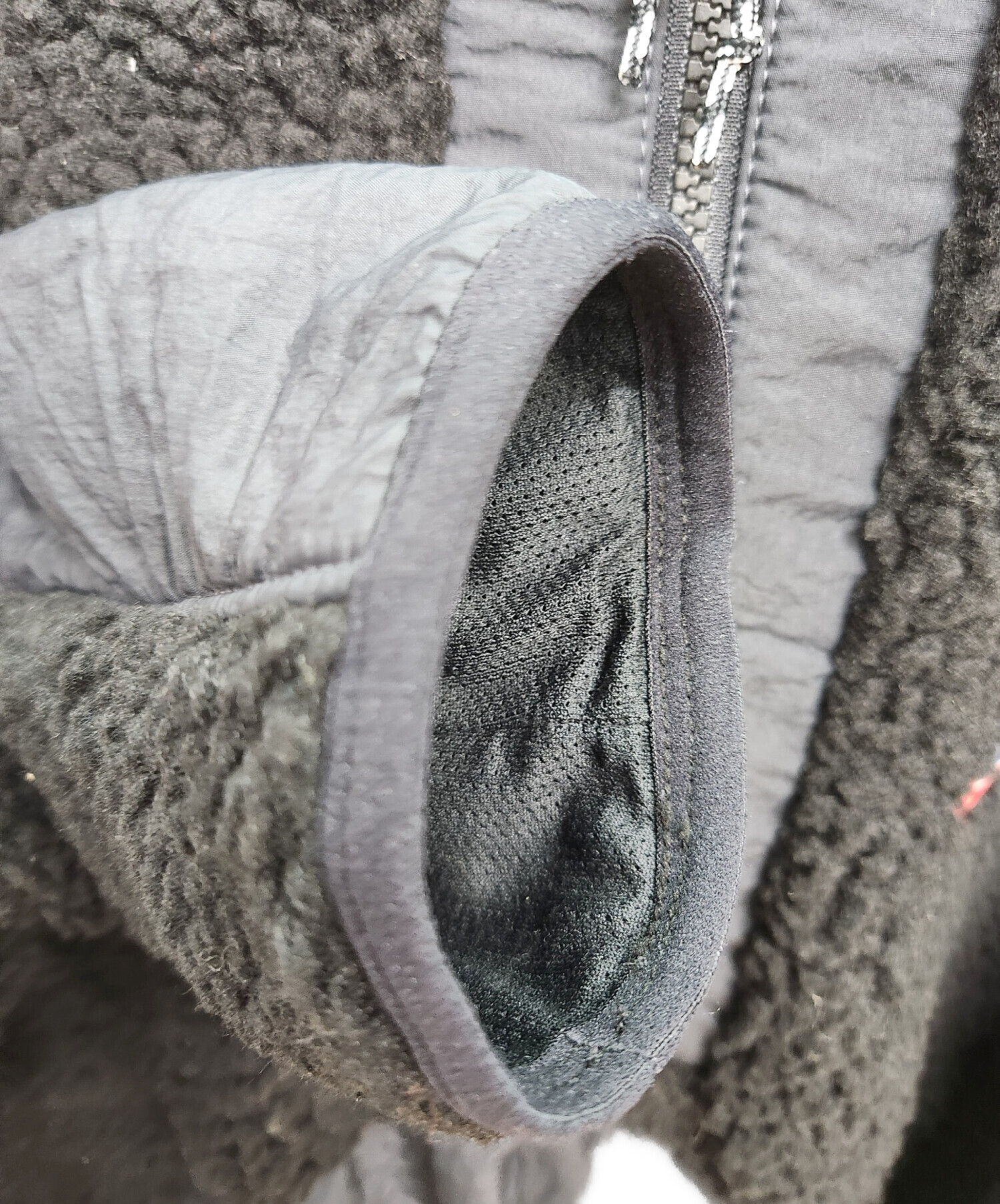 中古・古着通販】NIKE (ナイキ) ボアジャケット ブラック サイズ:L