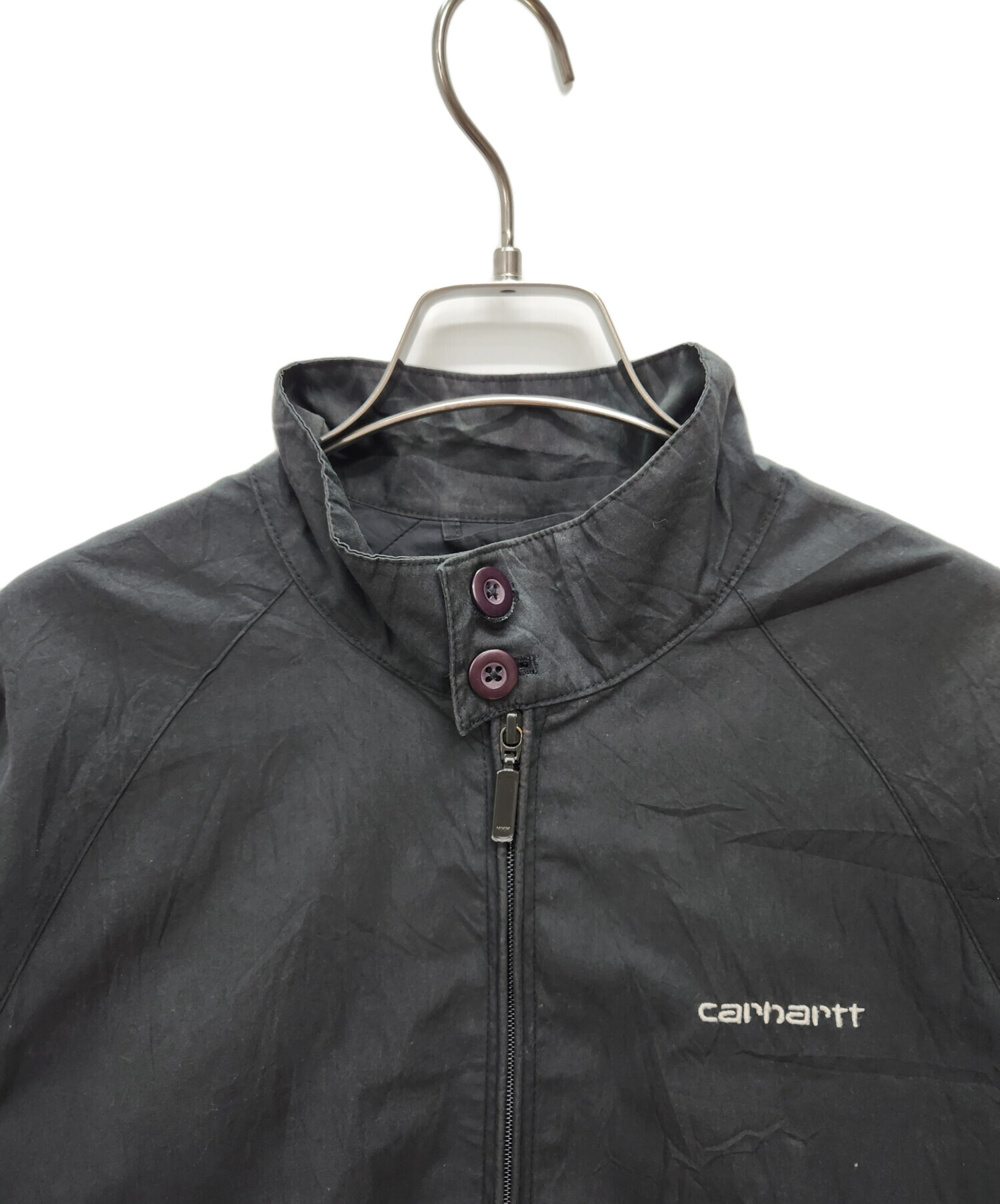 中古・古着通販】CarHartt (カーハート) ブルゾン ブラック サイズ:S 