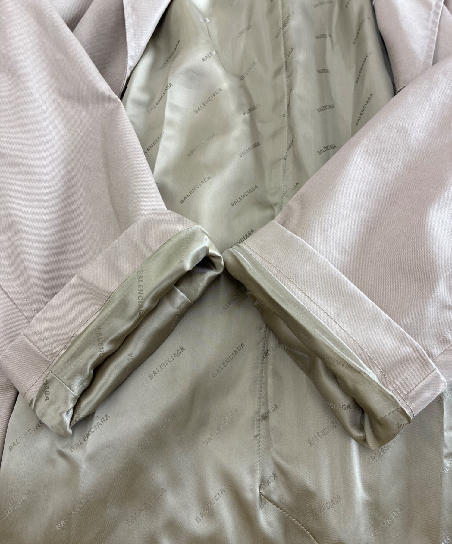 中古・古着通販】BALENCIAGA (バレンシアガ) オーバーサイズ トレンチ