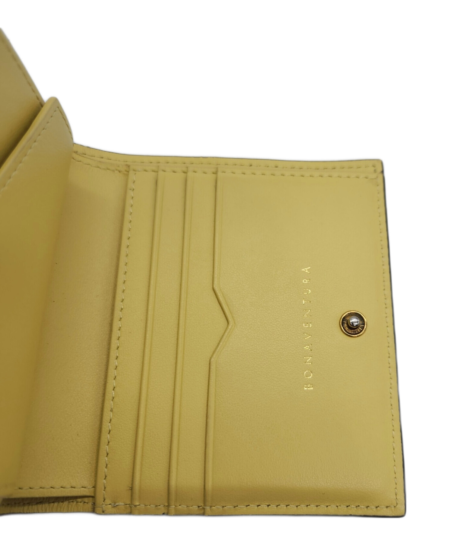 美品】BONAVENTURA 販売 二つ折り財布 エトープ 美品【ボナベンチュラ