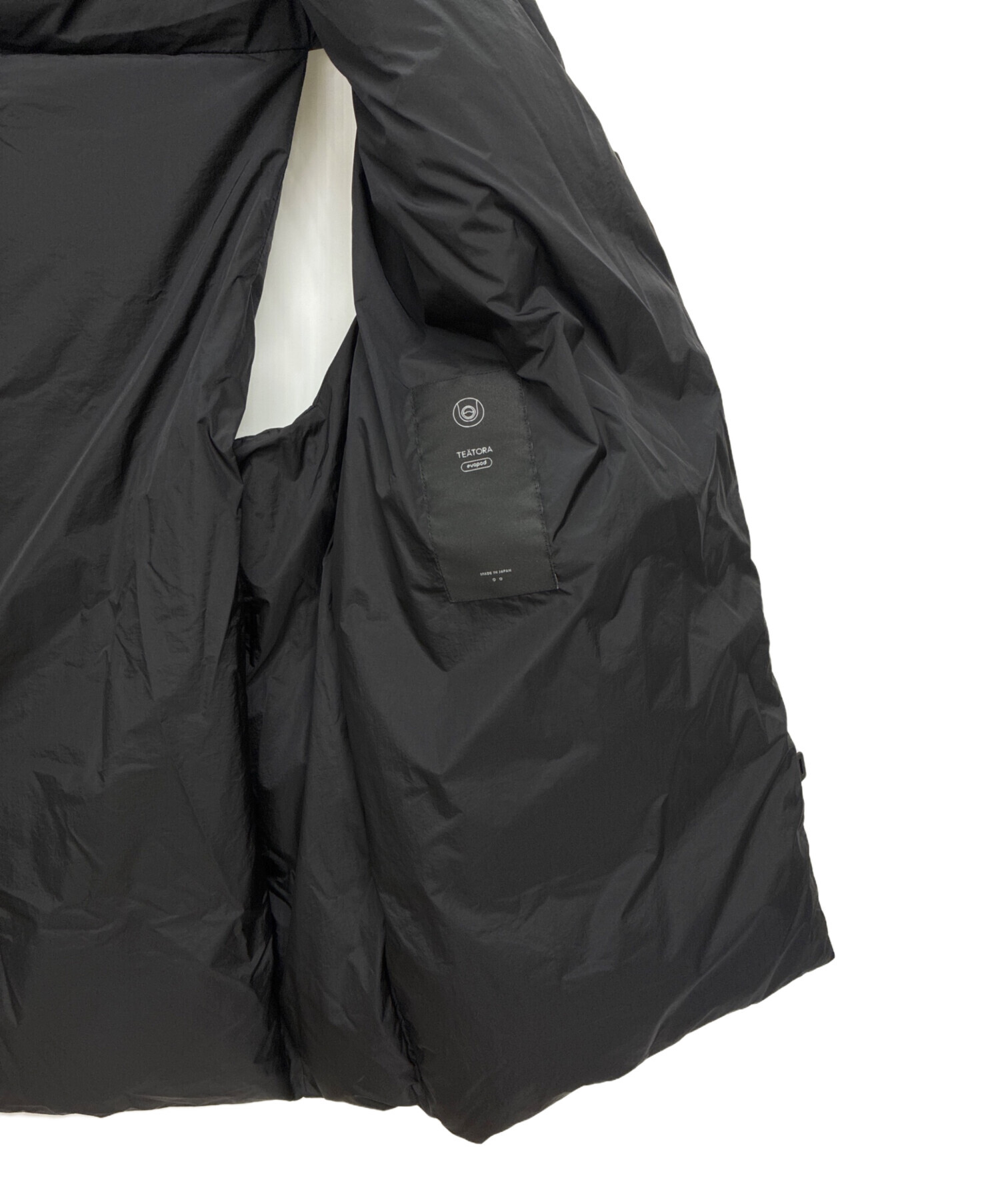 中古・古着通販】TEATORA (テアトラ) ROOMKEY VEST EVAPOD ブラック