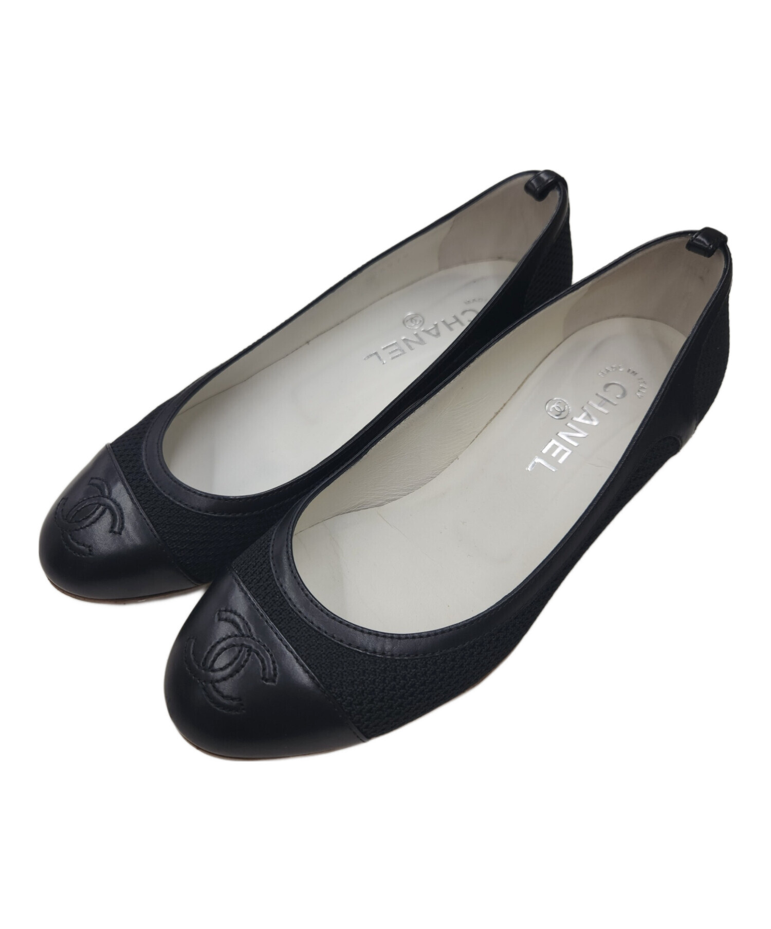 中古・古着通販】CHANEL (シャネル) ココマーク パンプス ブラック