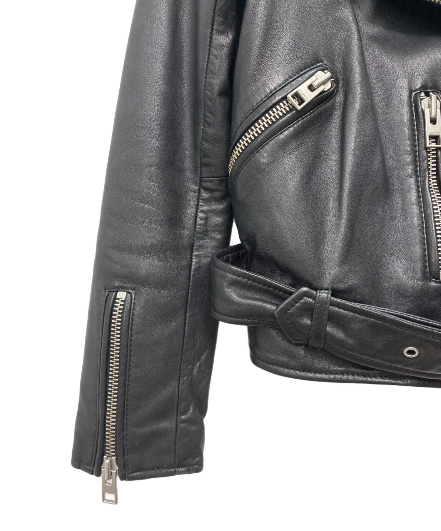 新品未使用♪ ALLSAINTS ライダースジャケット UK8 オールセインツ ALLSAINTS ライダースジャケット 未使用 レザー