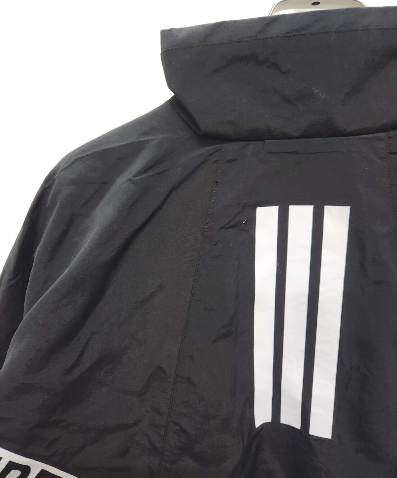 【人気モデル】adidas ADIBREAKトラックジャケット L相当 黒 古着 中古・古着通販】adidas (アディダス) トラックジャケット ブラック