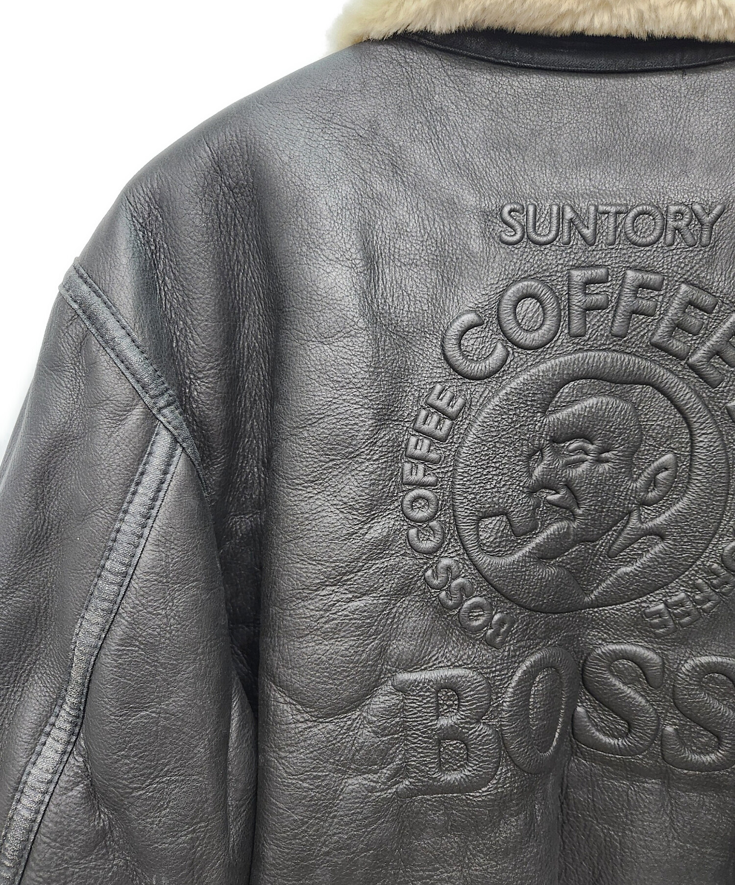 中古・古着通販】BOSS (ボス) B-3フライトジャケット ブラック サイズ