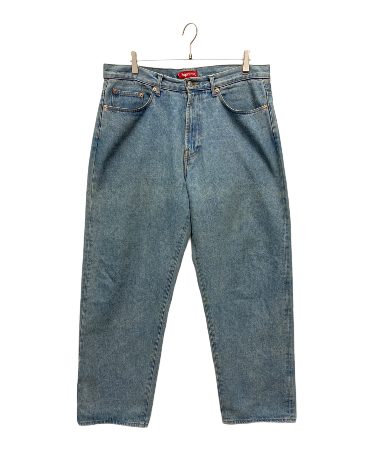 中古・古着通販】Supreme (シュプリーム) baggy jean ブルー サイズ:34 
