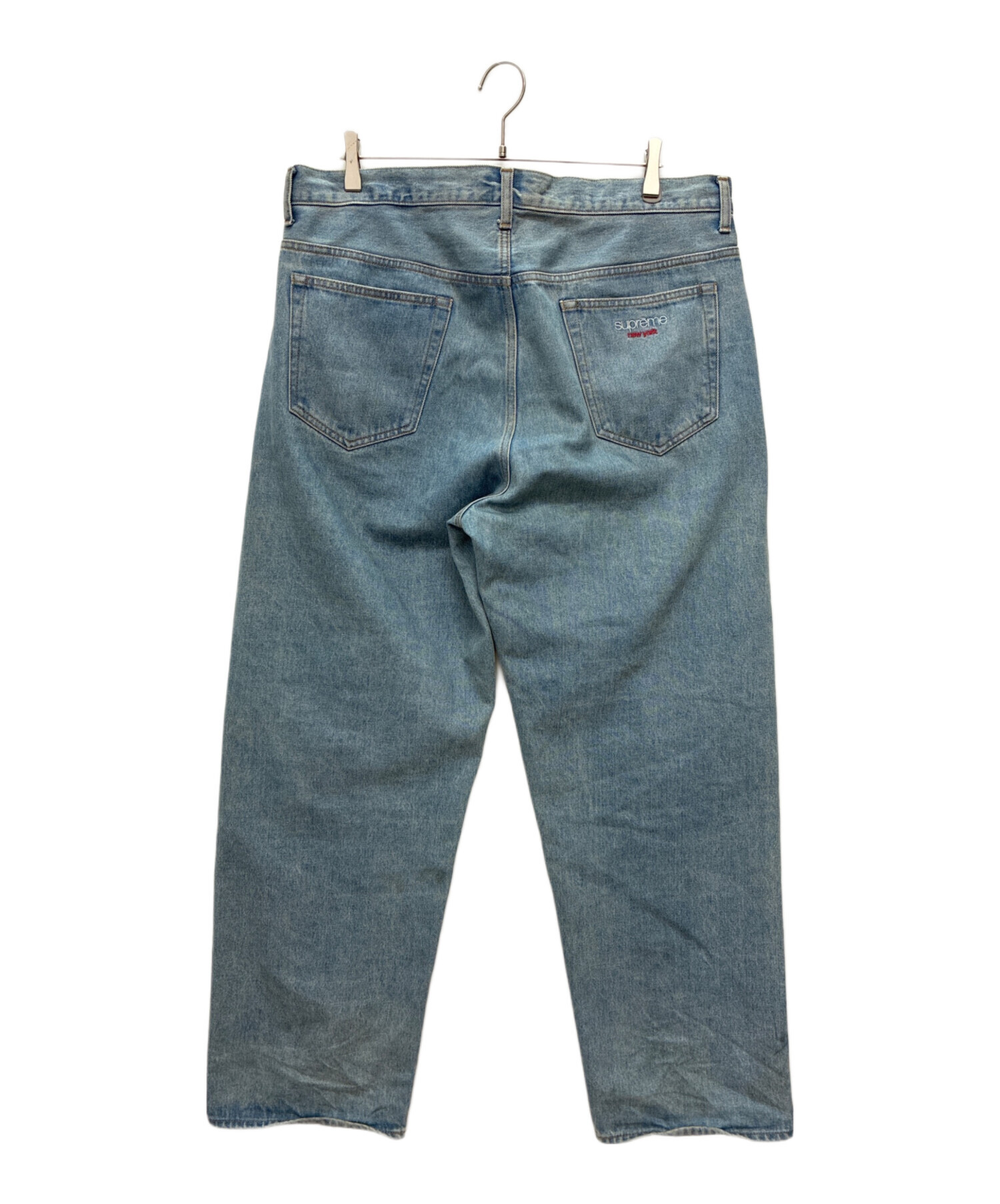 中古・古着通販】Supreme (シュプリーム) baggy jean ブルー サイズ:34 