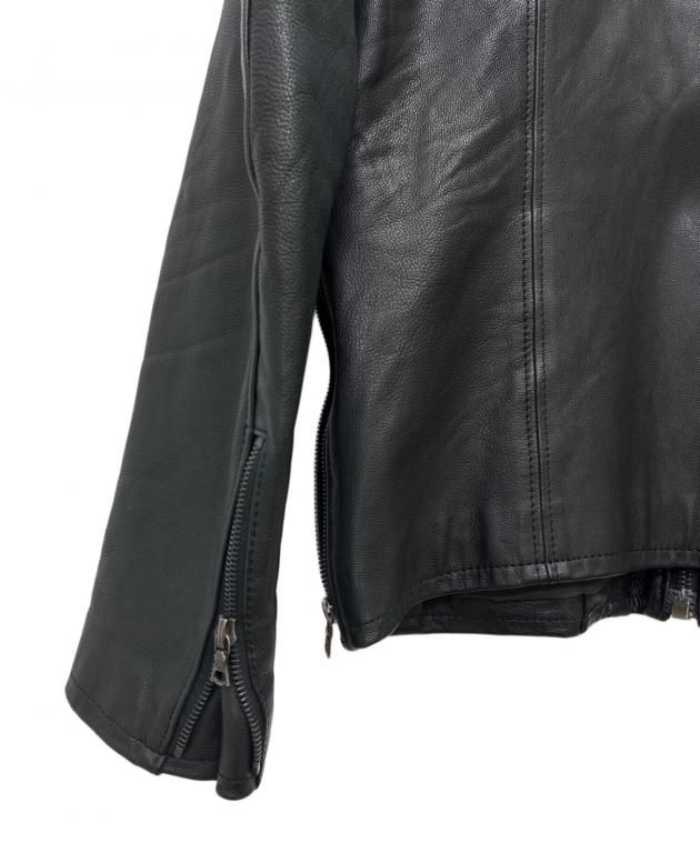 中古・古着通販】PLEDGE (プレッジ) ゴートスキン レザージャケット