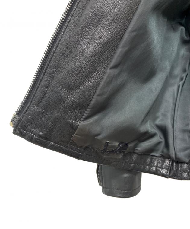 中古・古着通販】PLEDGE (プレッジ) ゴートスキン レザージャケット